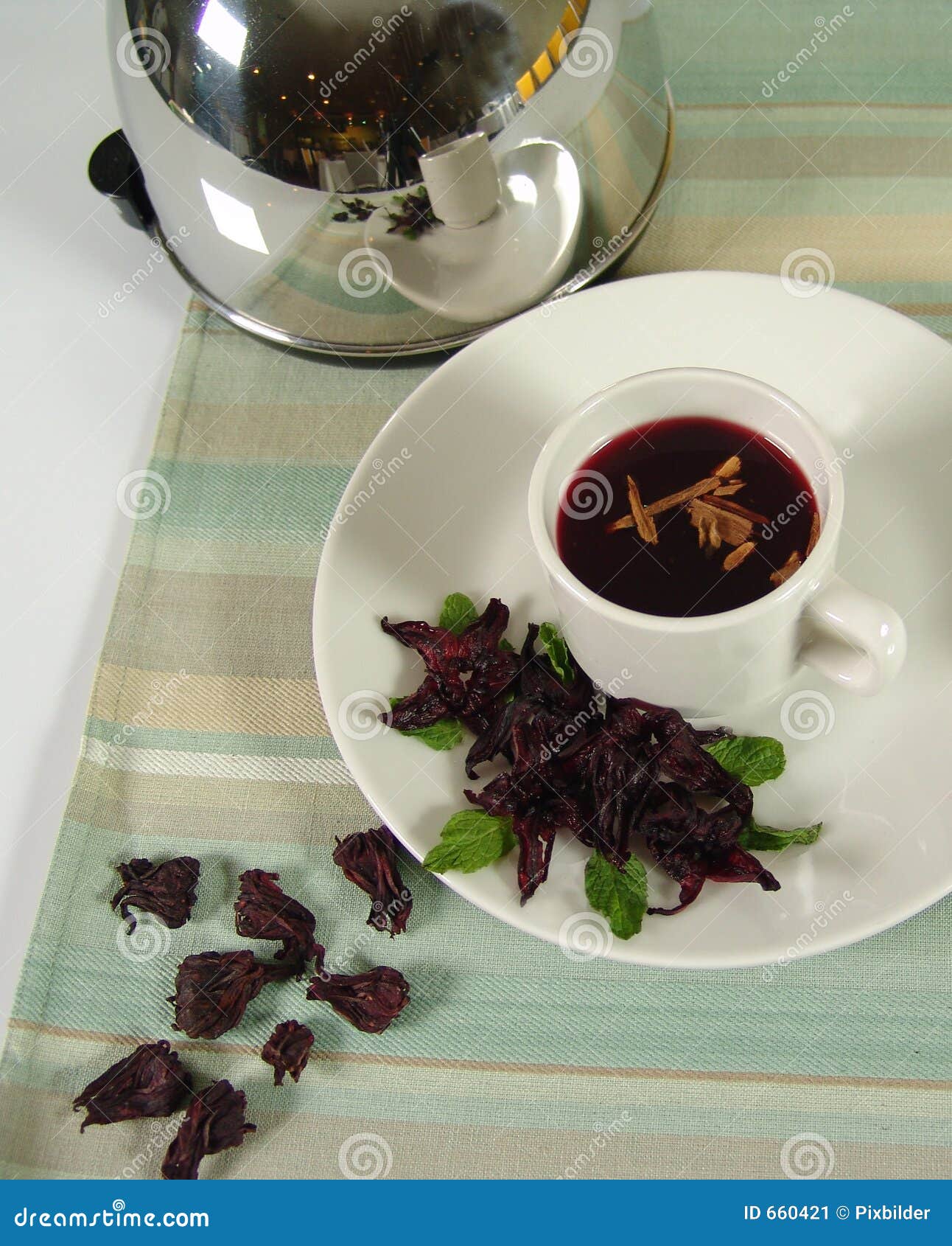 Jamaica tea stock image. Image of mirrow, reflection, food 660421