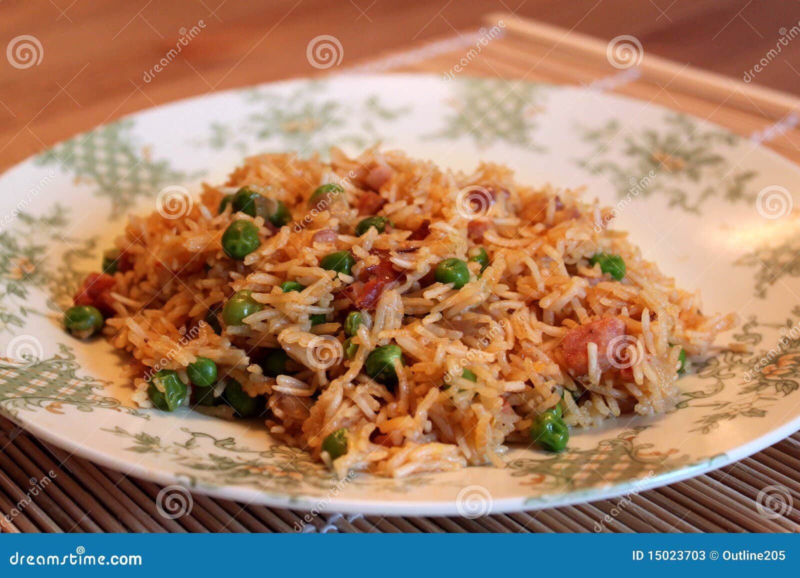 Jambalaya,pilaf,fried rice stock image. Image of fried 15023703