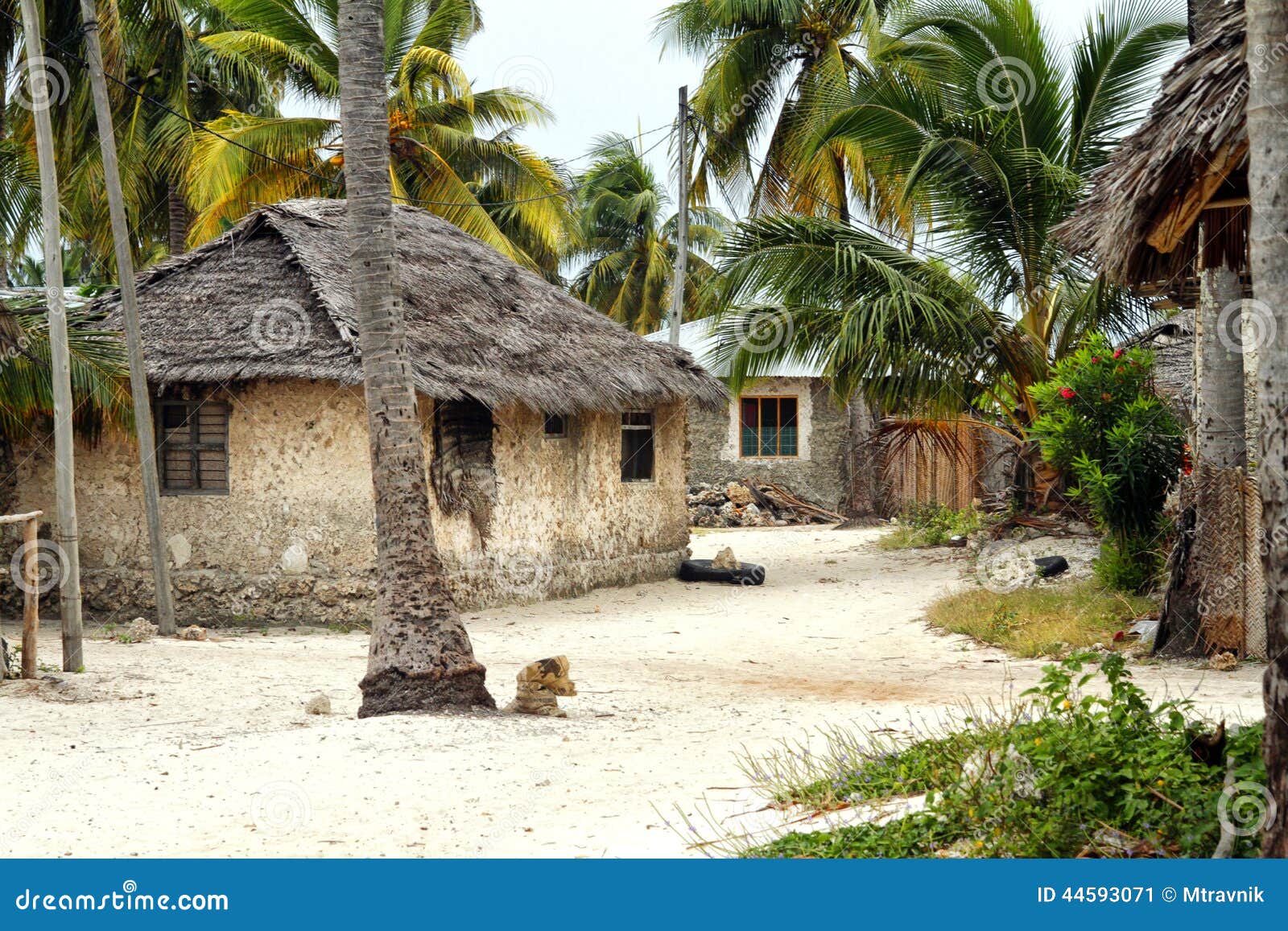 jambiani village in zanzibar