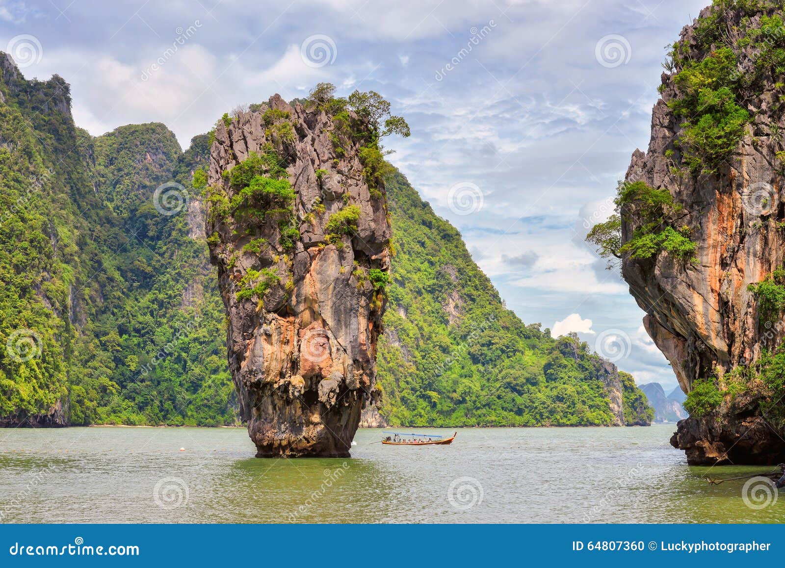 James Bond Island Thailand Travel Destination. Stock Photo - Image of ...