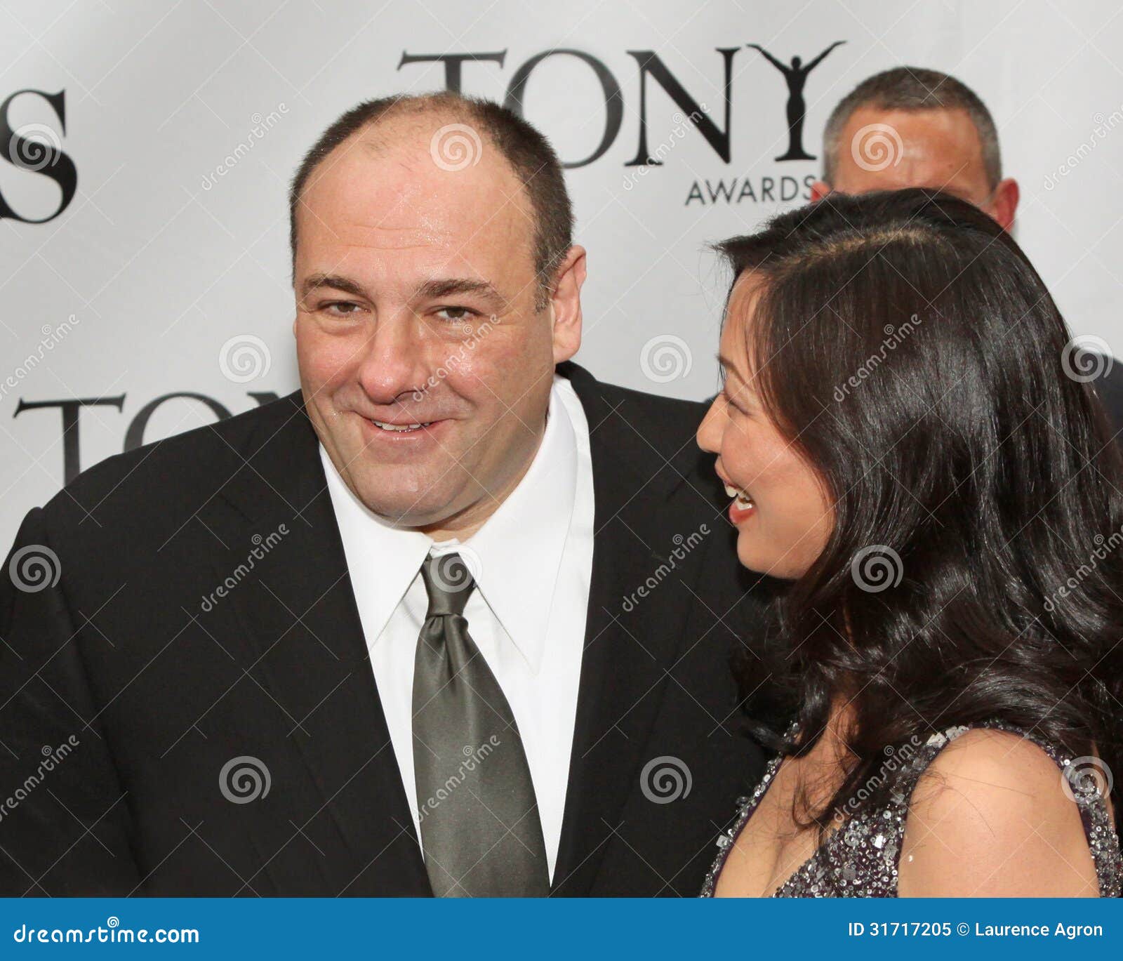 James Gandolfini And Deborah Lin Editorial Image