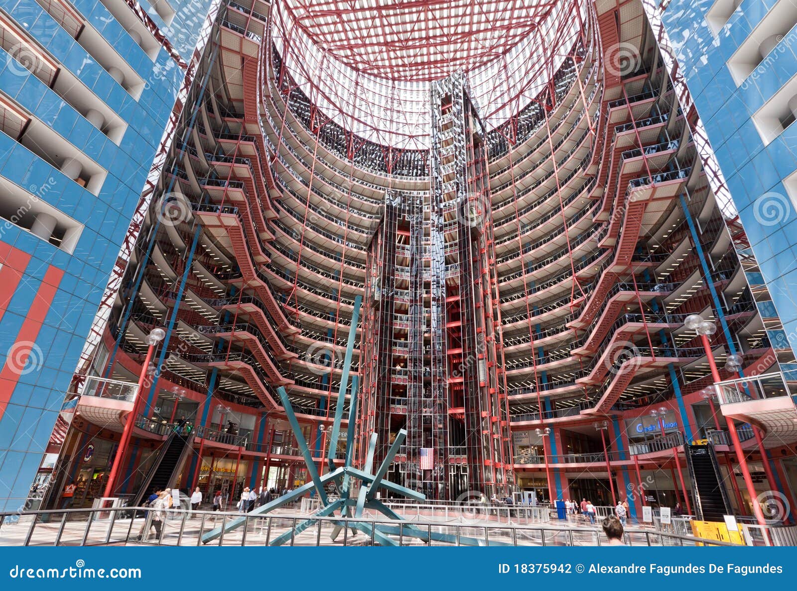 The James R. Thompson Center Chicago Editorial Photography Image