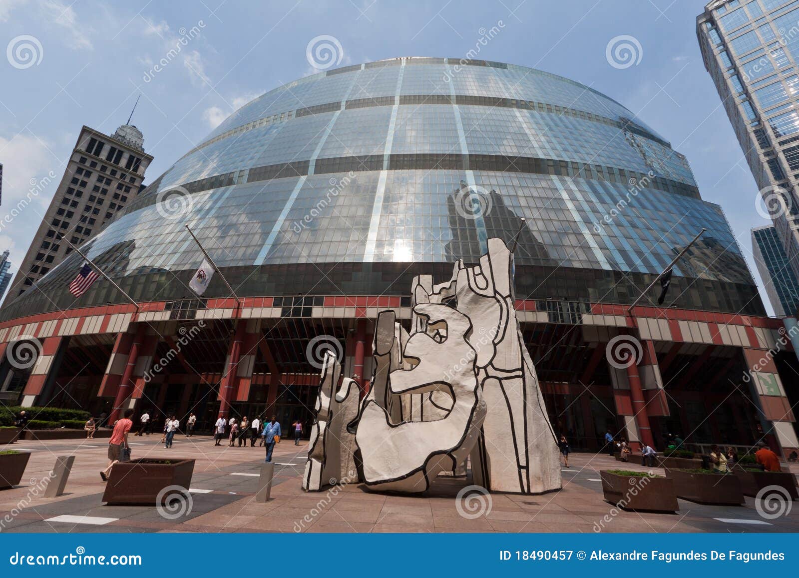 James R. Thompson Chicago Centrale Photographie éditorial Image du