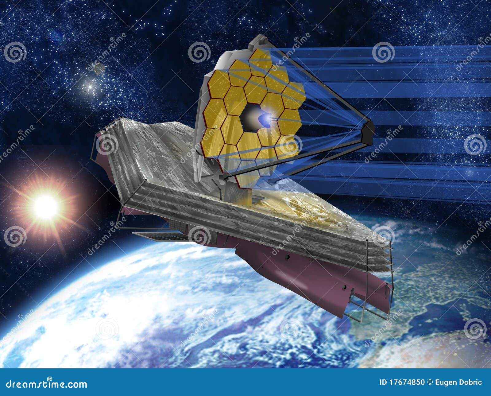 James Webb Space Telescope Stock Photo - Image: 17674850