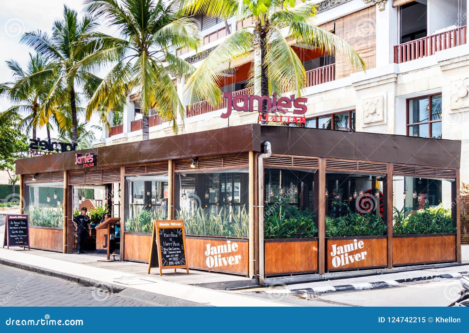 Jamie Olivers Italianrestaurant Redactionele Afbeelding Image of