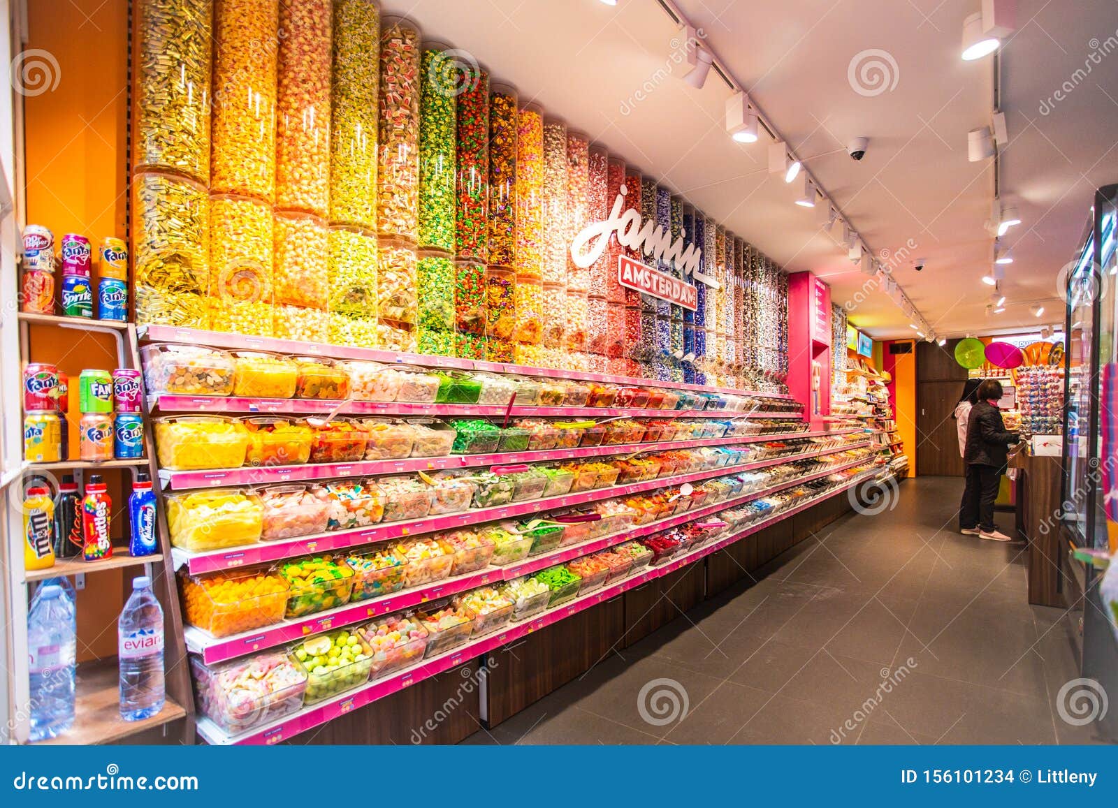 Jamin Candy Store Amsterdam PaÃses Bajos Imagen de archivo editorial -  Imagen de dulces, compras: 156101234