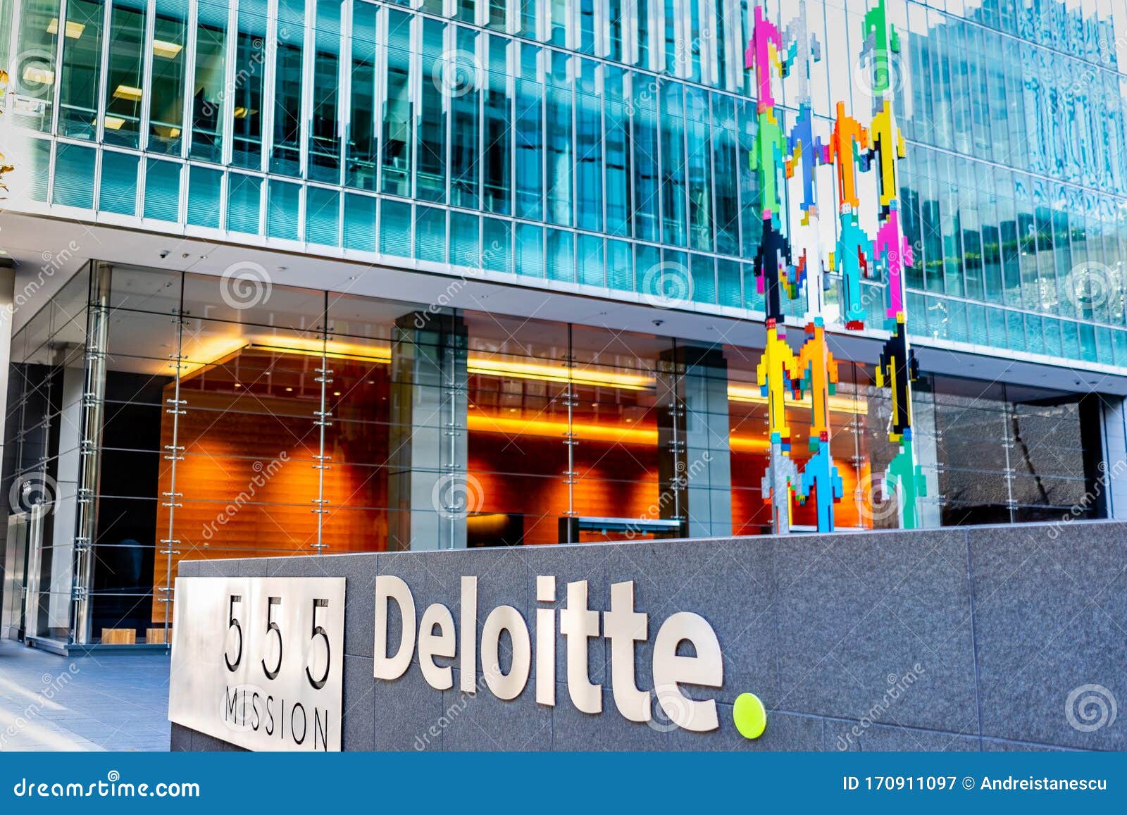 Jan 18, 2020 San Francisco / CA / USA - Deloitte Office ...