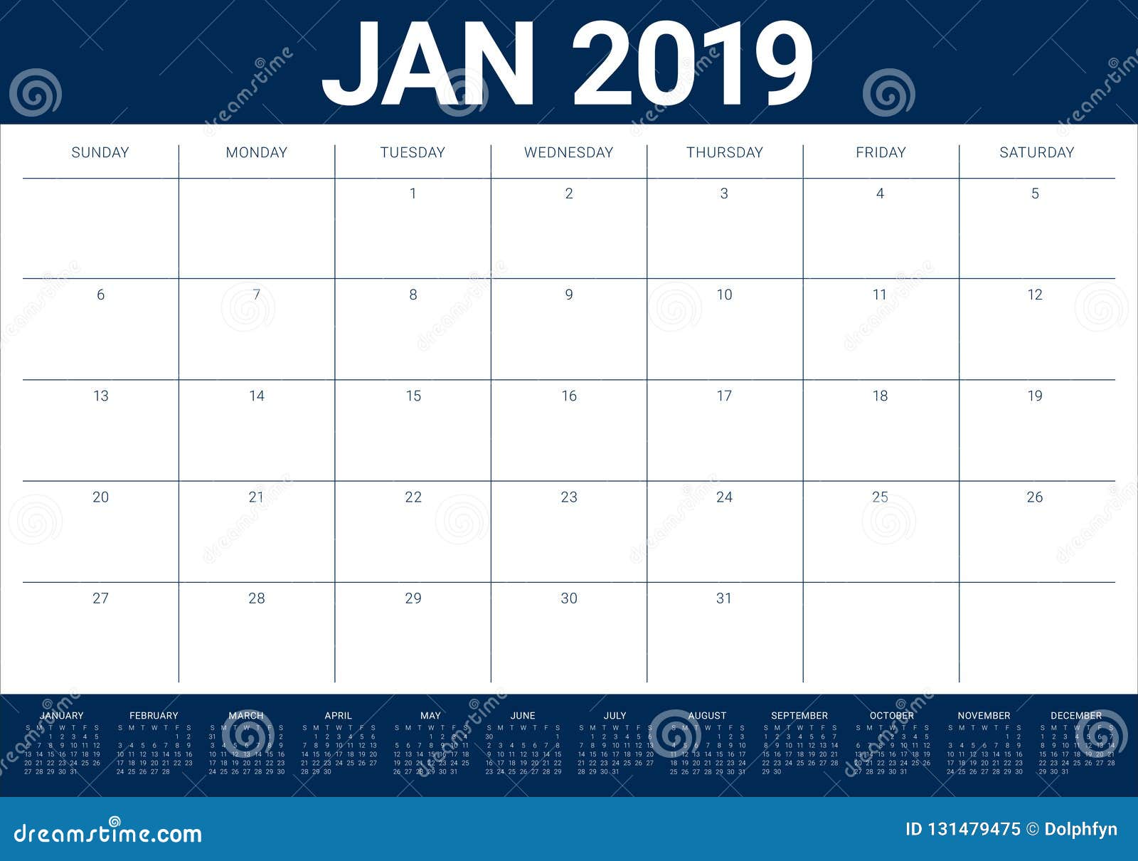 january-2019-desk-calendar-vector-illustration-simple-and-clean-design