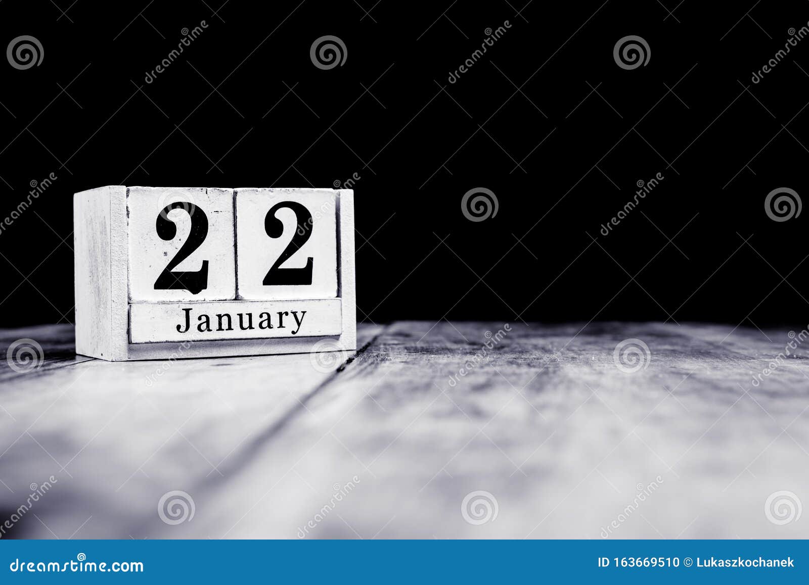 January 22nd 22 January Twenty Second of January Calendar Month January 22nd 22 January Twenty Second of January Calendar Month