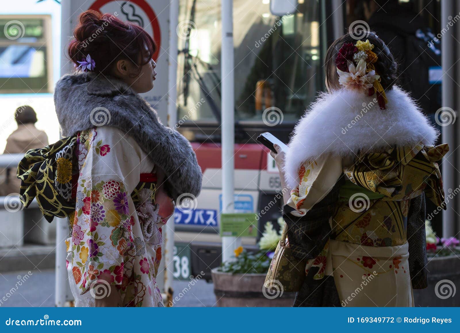 Coming of Age Day 2020 in Japan Editorial Photography - Image of dress