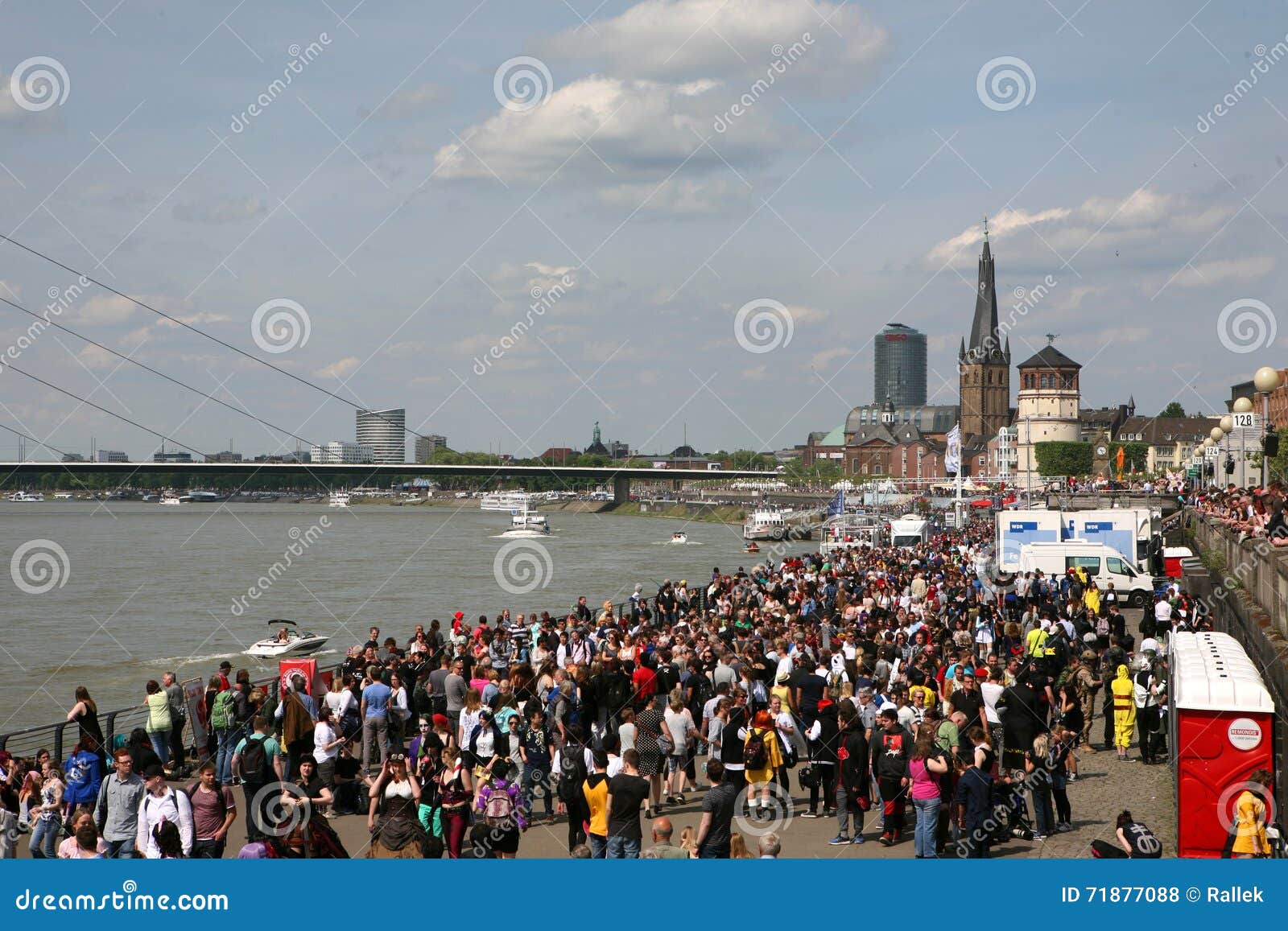 Cosplayers Pose During Japan Day Duesseldorf Editorial Stock Photo - Stock  Image