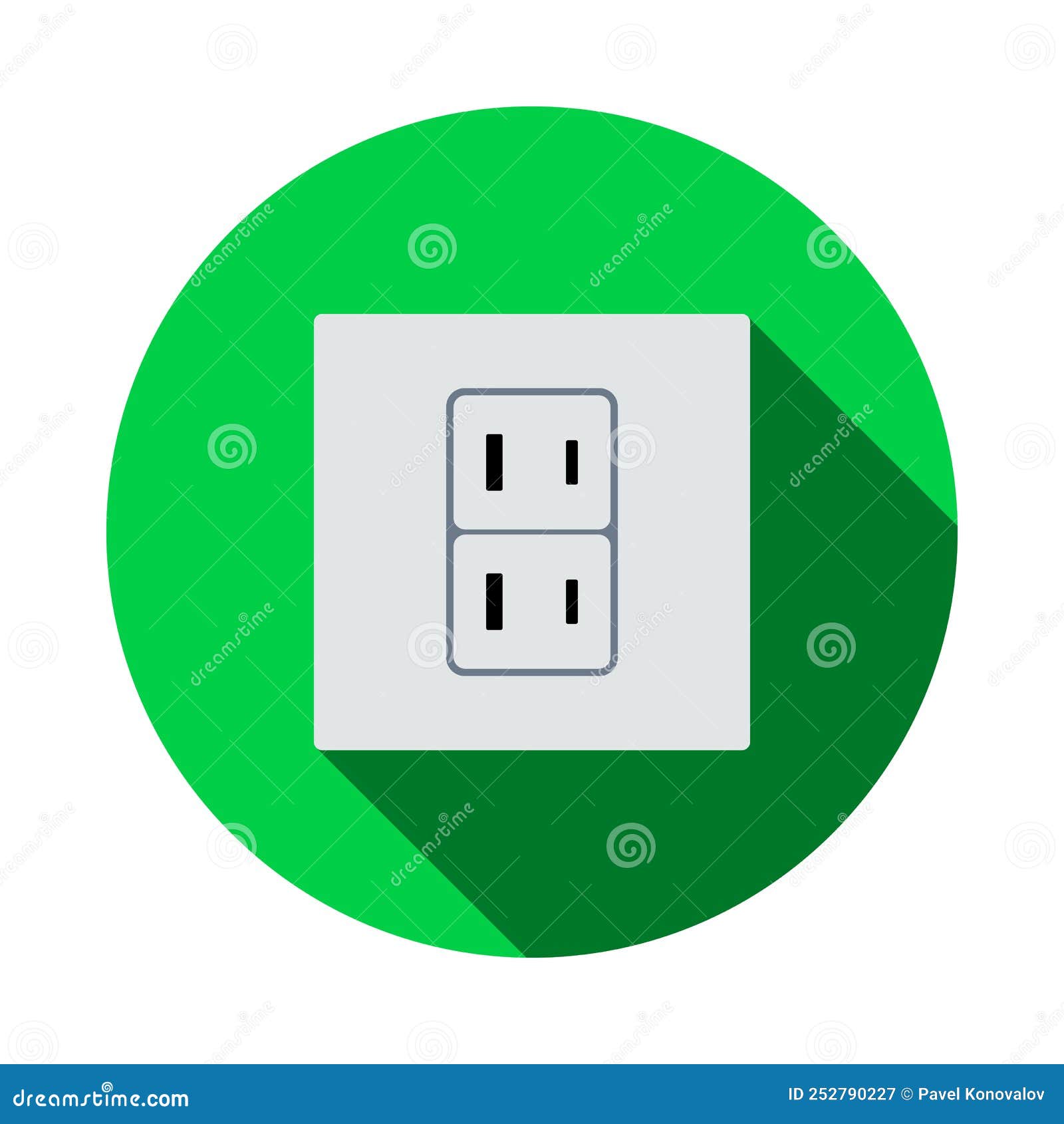 Japan Electrical Socket Icon Stock Vector Illustration of extension