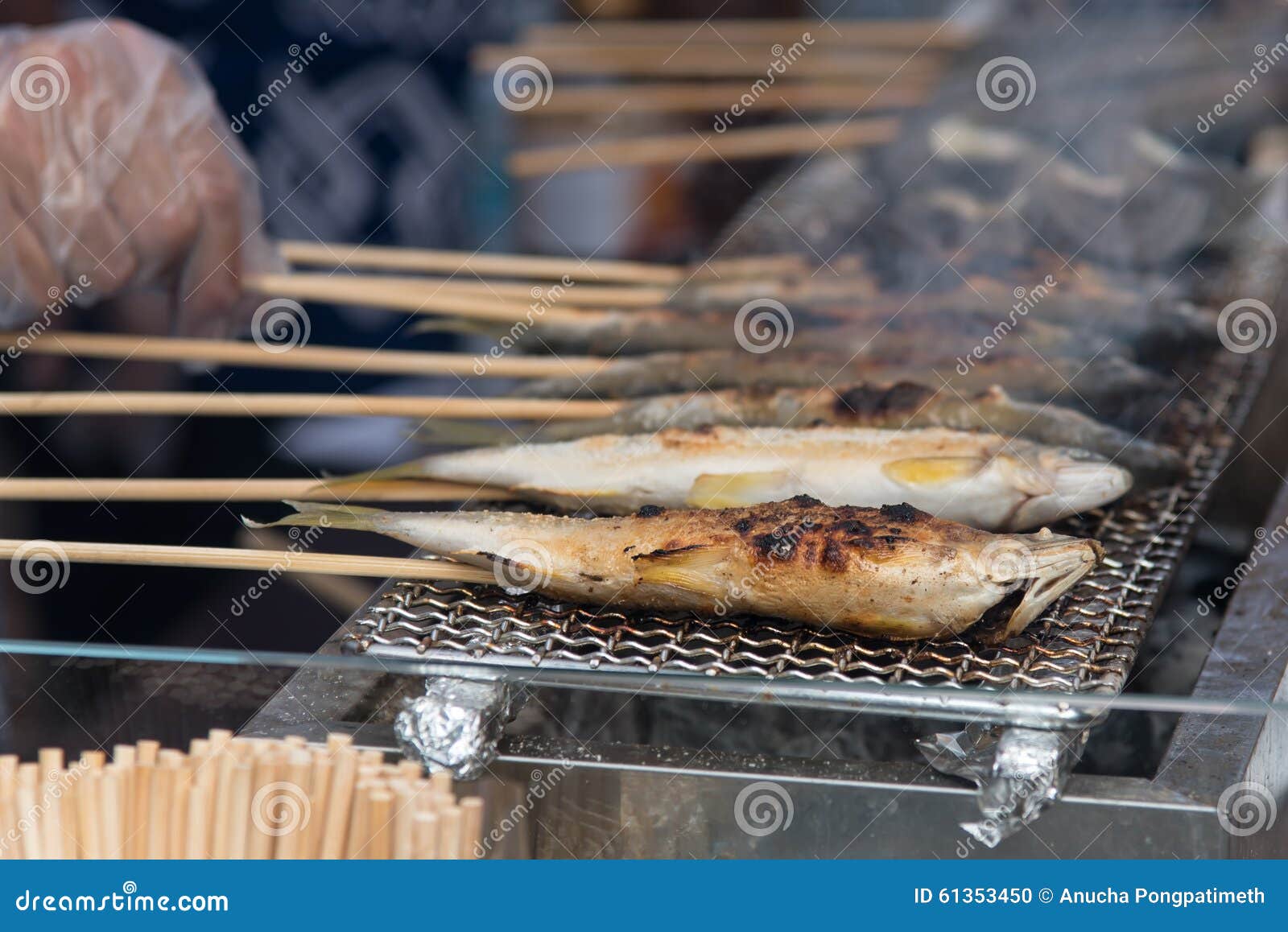 Japan grill fish stock photo. Image of fire, delicious 61353450