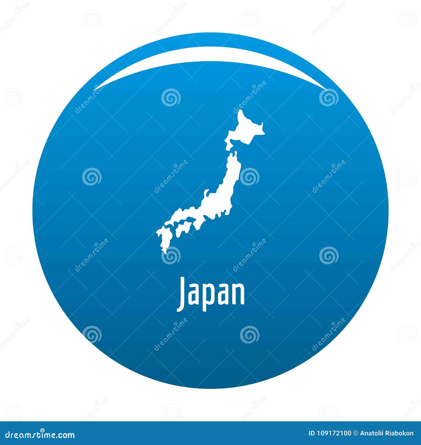 Japan Map In Black Vector Simple Illustration Megapixl
