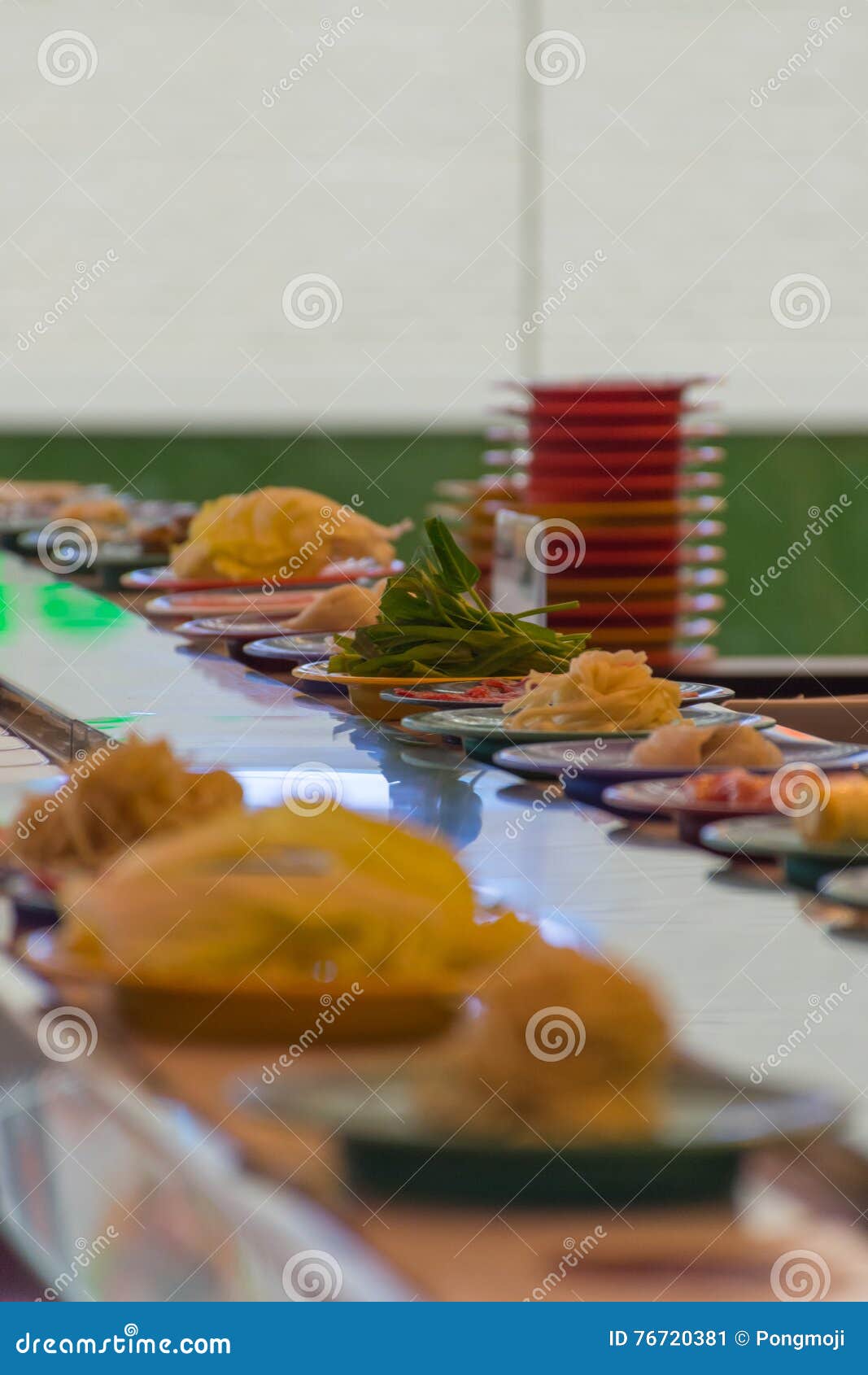 Japan Restaurant Belt Buffet Stock Image Image of dinner, asia 76720381