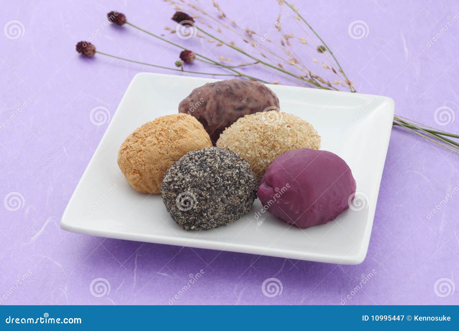 Japan rice cake stock image. Image of style, balls, rice 10995447