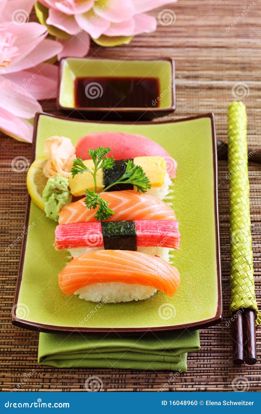 japan traditional food sushi