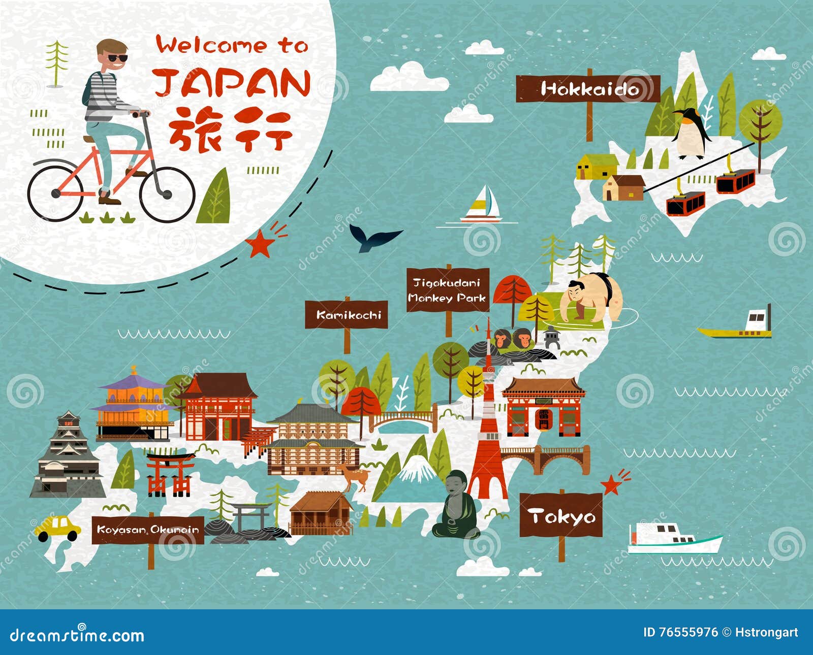 japan travel map