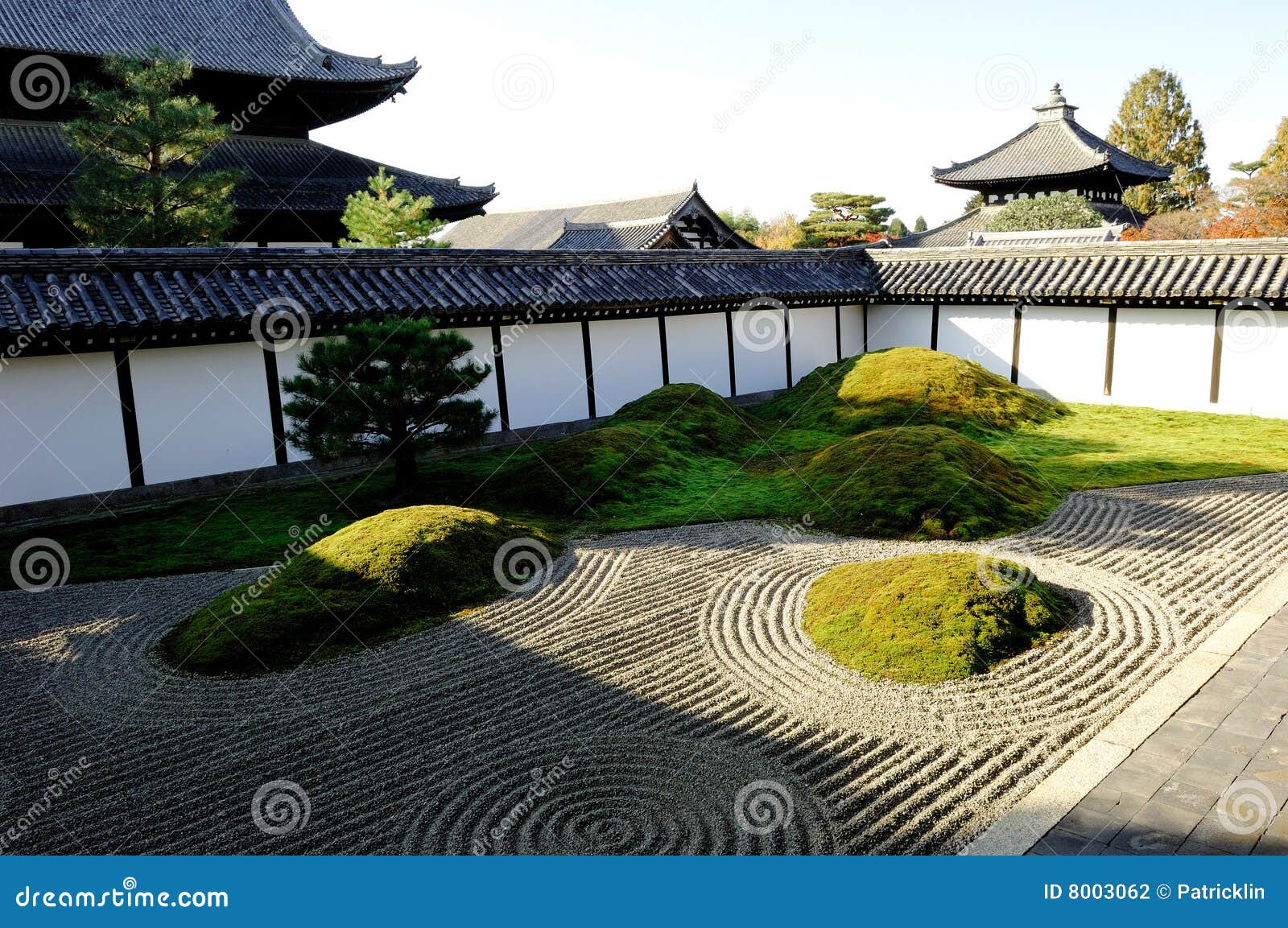 Japan Zen Garden stock photo. Image of asia, landscape 8003062