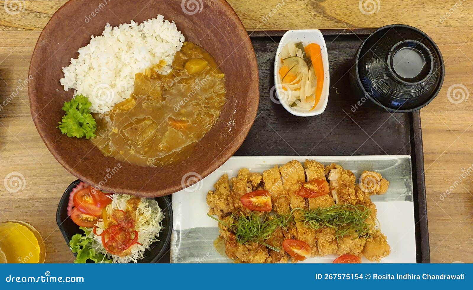 Japanese beef curry katsu stock photo. Image of japanese 267575154