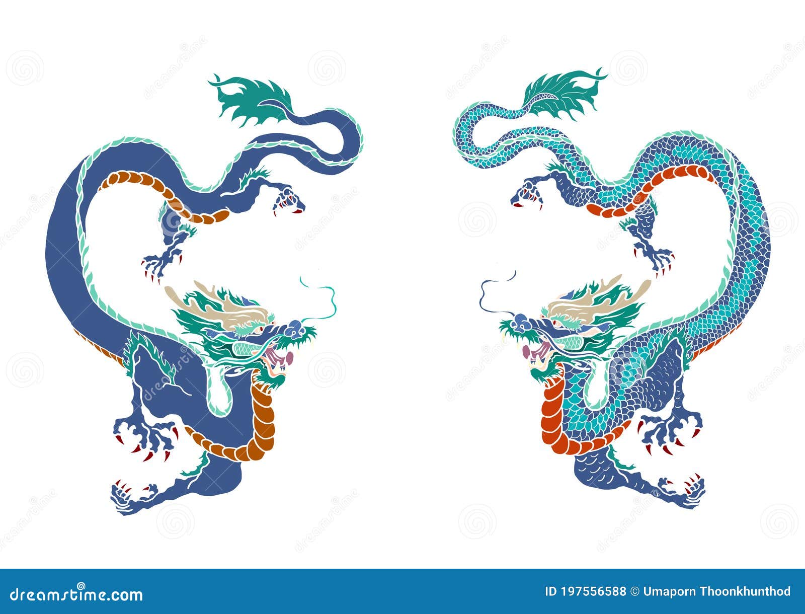 Blue Dragon Tattoo