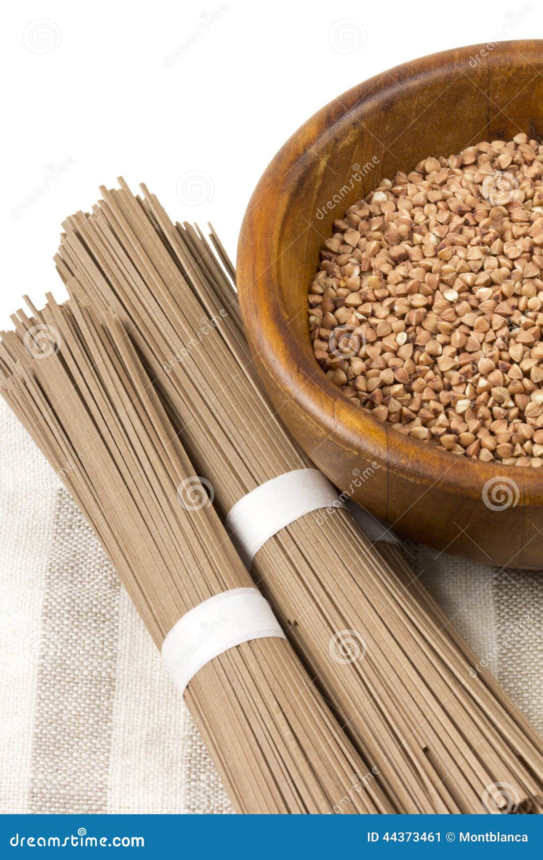Japanese Buckwheat Noodles Soba Stock Image - Image of eating, fibre