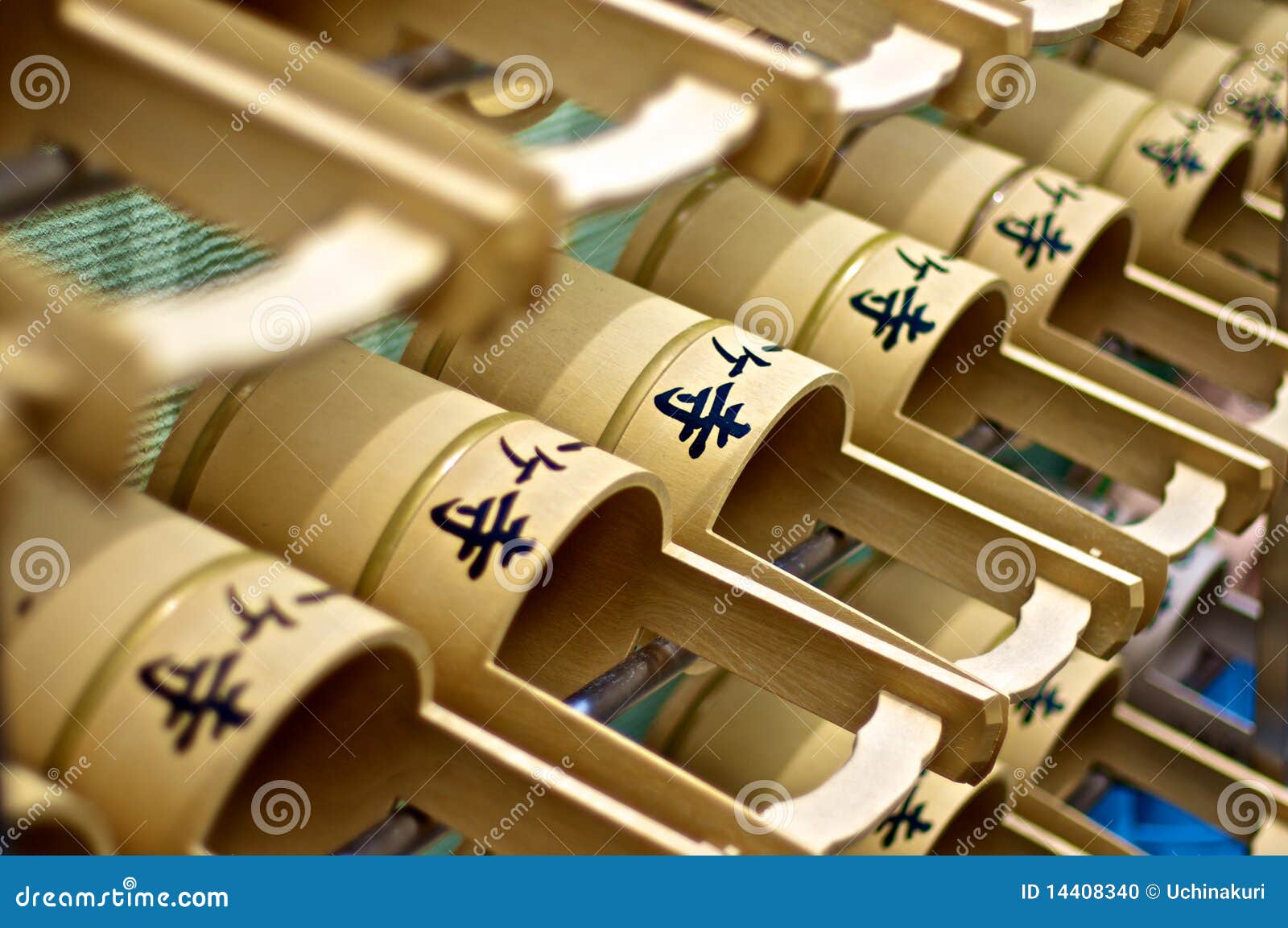 Japanese Cemetery Buckets stock photo. Image of asia 14408340