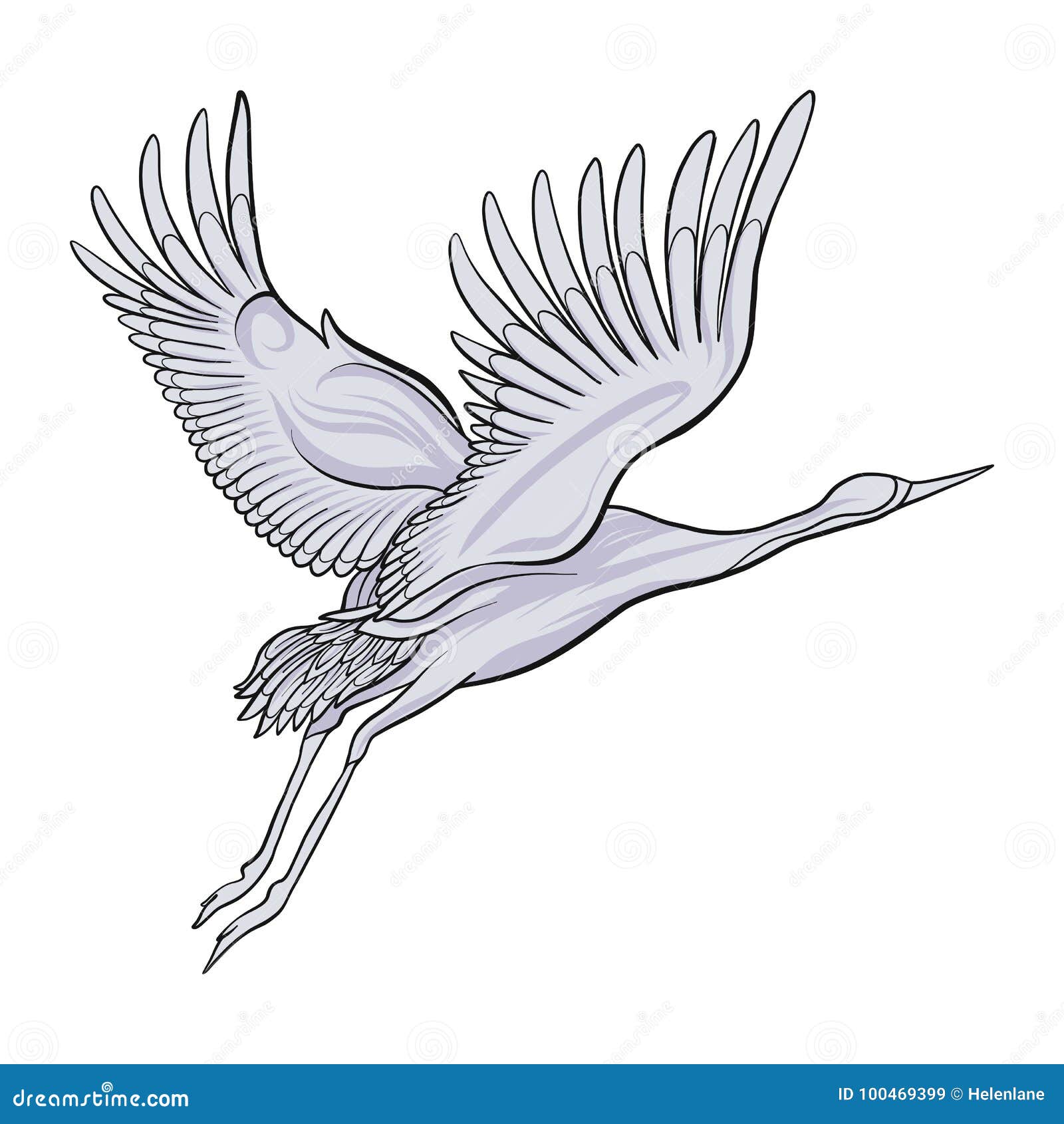 2,300+ Bird Crane Drawing Stock Illustrations, Royalty-Free Vector Graphics  & Clip Art - iStock
