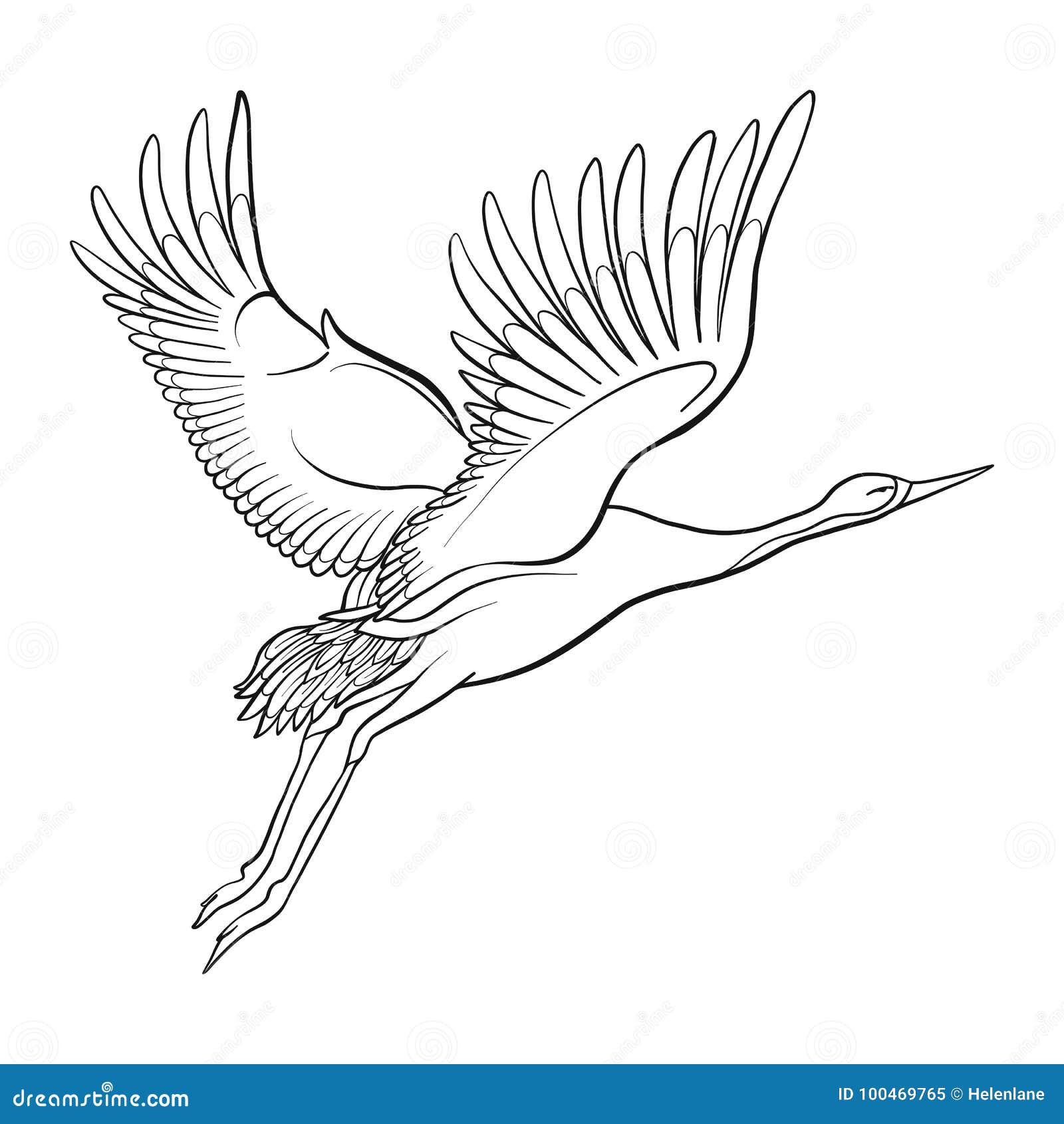 Crane Coloring Pages  Best Coloring Pages For Kids