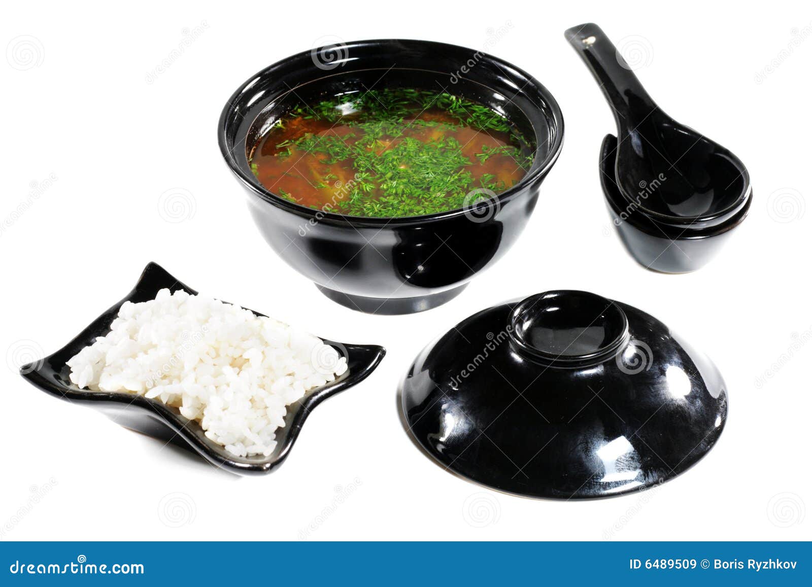 Japanese Cuisine Soup stock image. Image of lunch, asian 6489509
