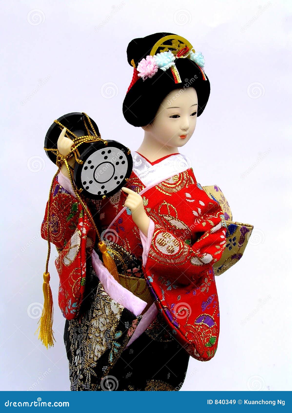 Japanese Doll stock image. Image of girl, doll, hairdo - 840349