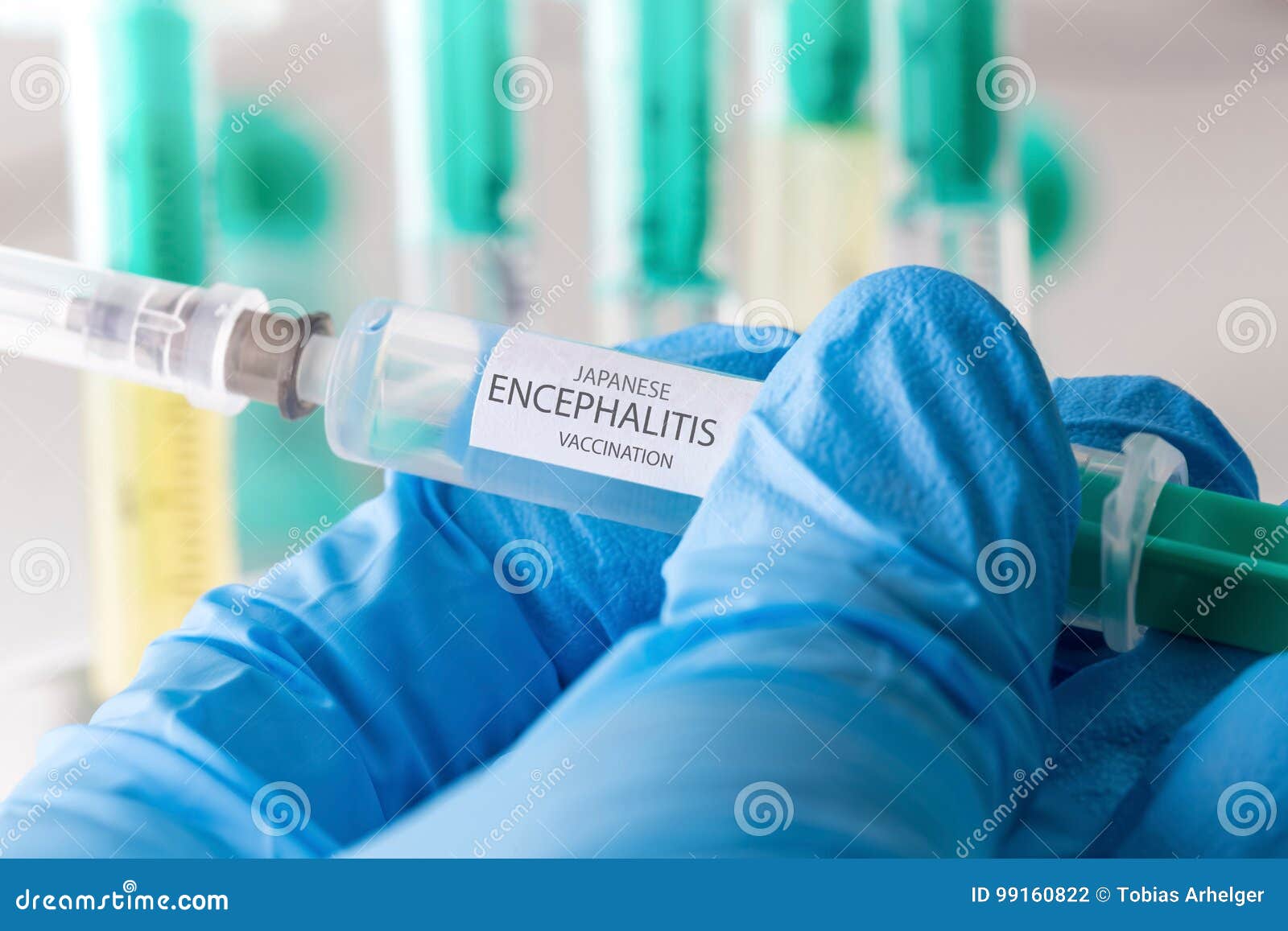 Japanese Encephalitis Vaccination Stock Photo - Image of help