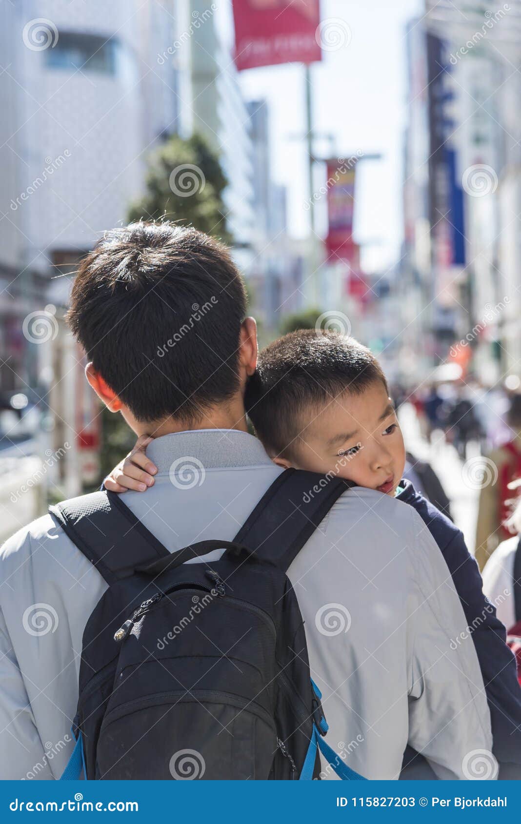 son force mother in kitchen