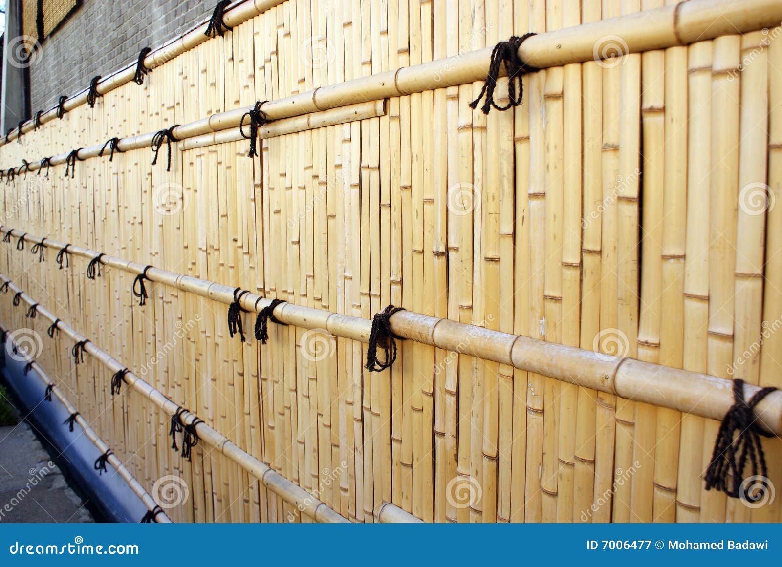 Japanese fence stock image. Image of wall, outdoor, asia 7006477