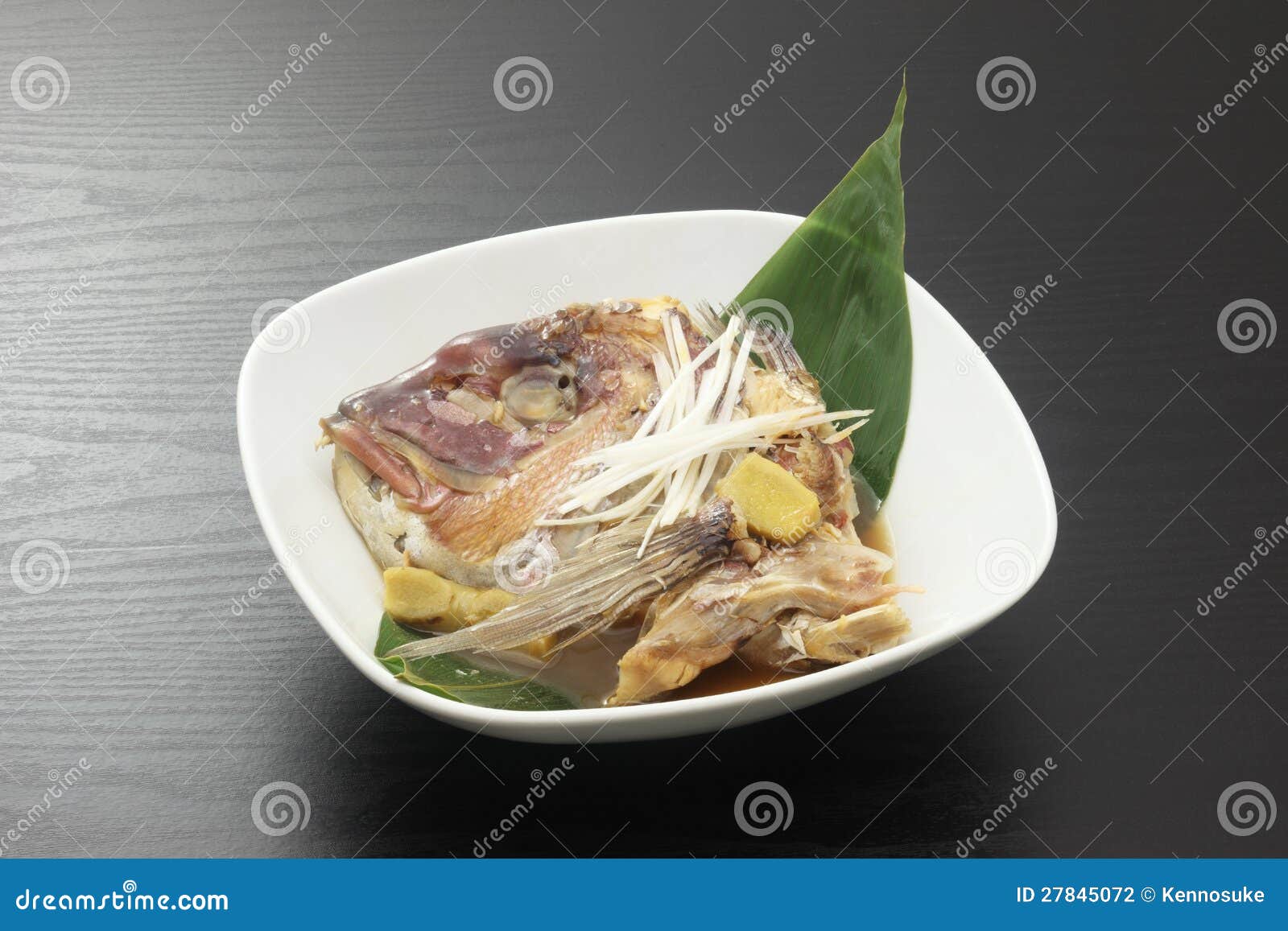 Japanese fish dish stock photo. Image of bream, meal 27845072
