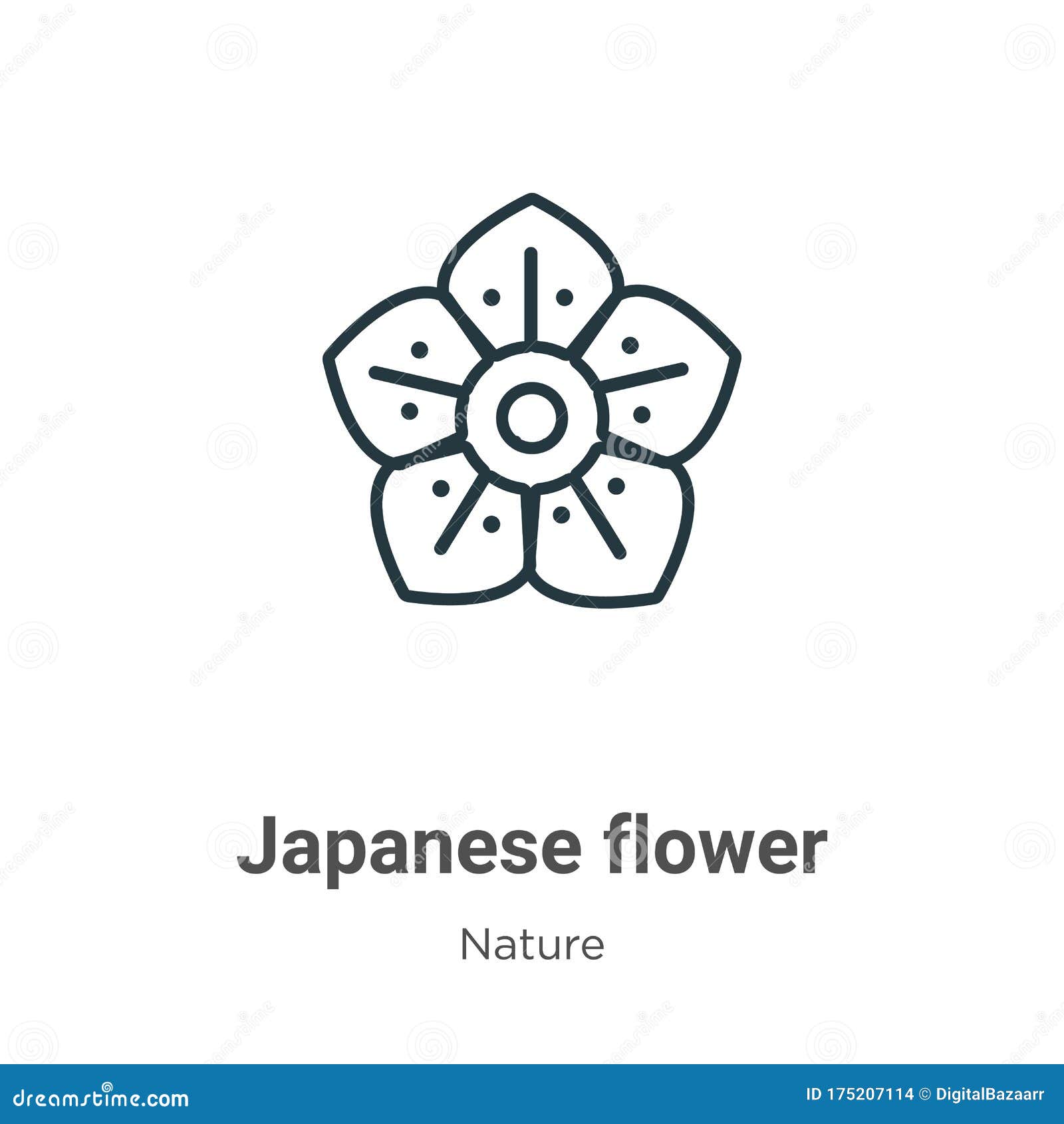 Flower Icons Button Vector Sign Symbol Logo Illustration Editable