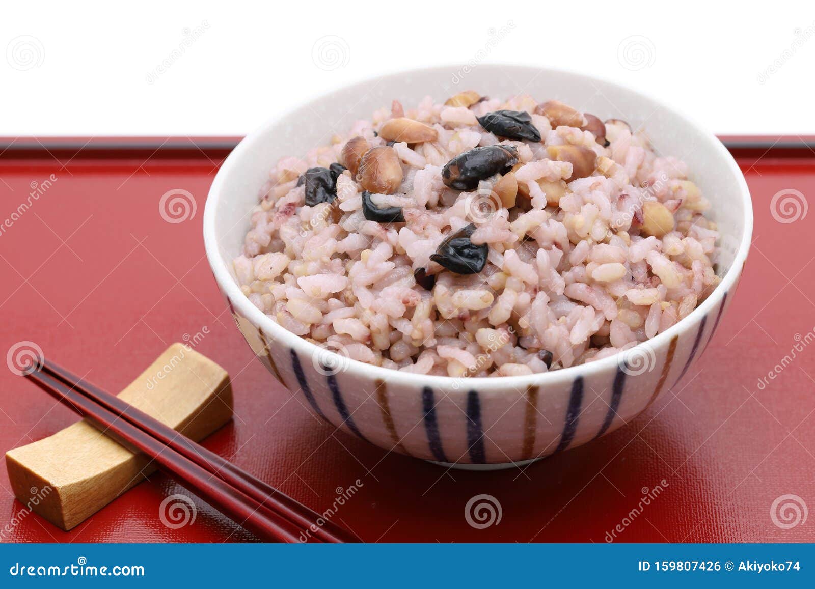 japanese food, gokoku mai boiled rice