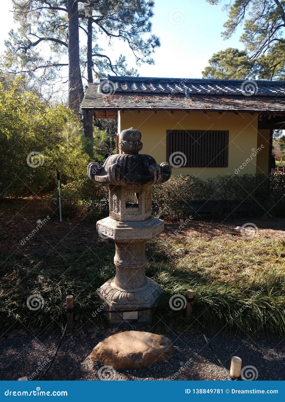 Japanese Garden Stock Image Image Of Houston Garden 138849781