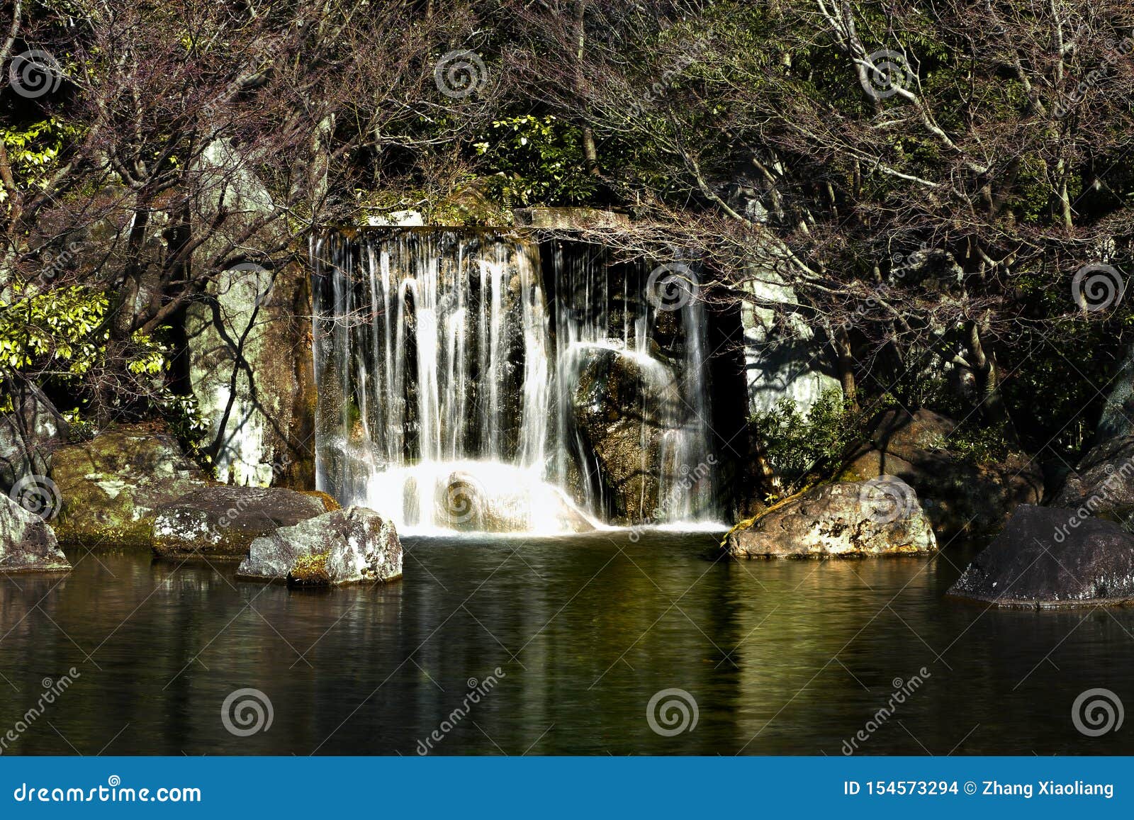 Japanese Gardennihon Teien Stock Photography | CartoonDealer.com #154455746