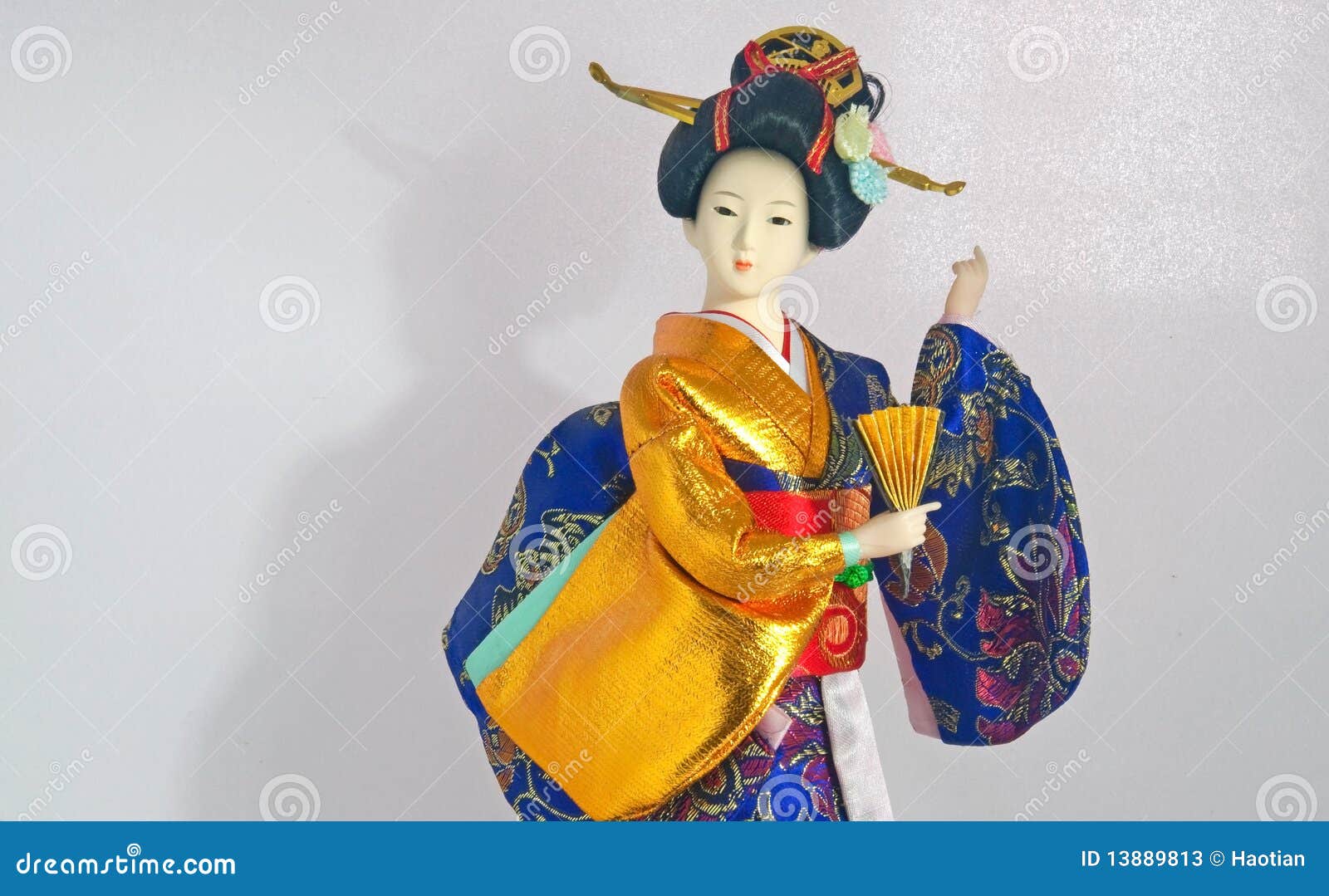 Japanese Geisha Doll stock image. Image of asia, doll - 13889813