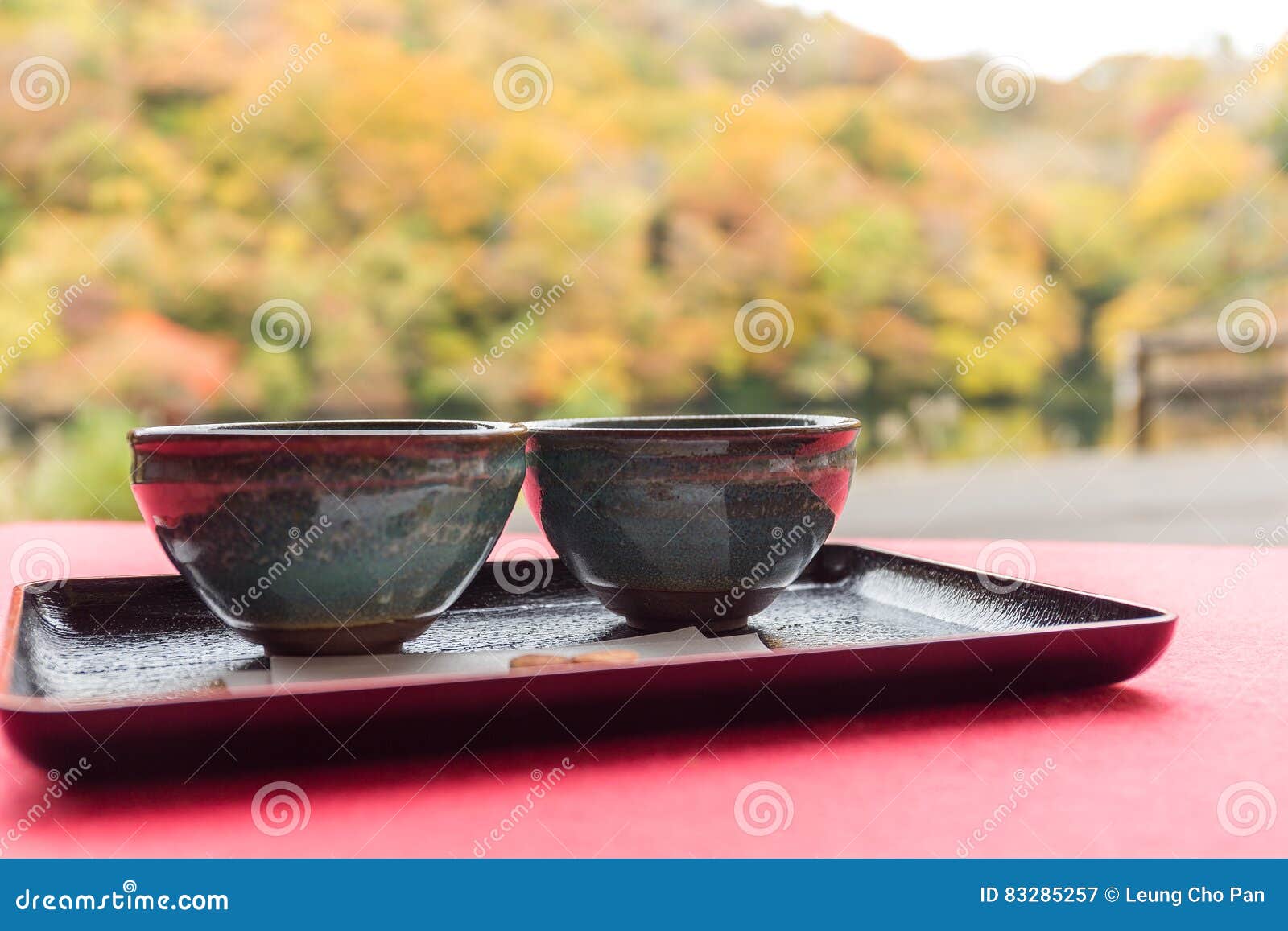 Japanese green tea stock image. Image of japanese, forest 83285257