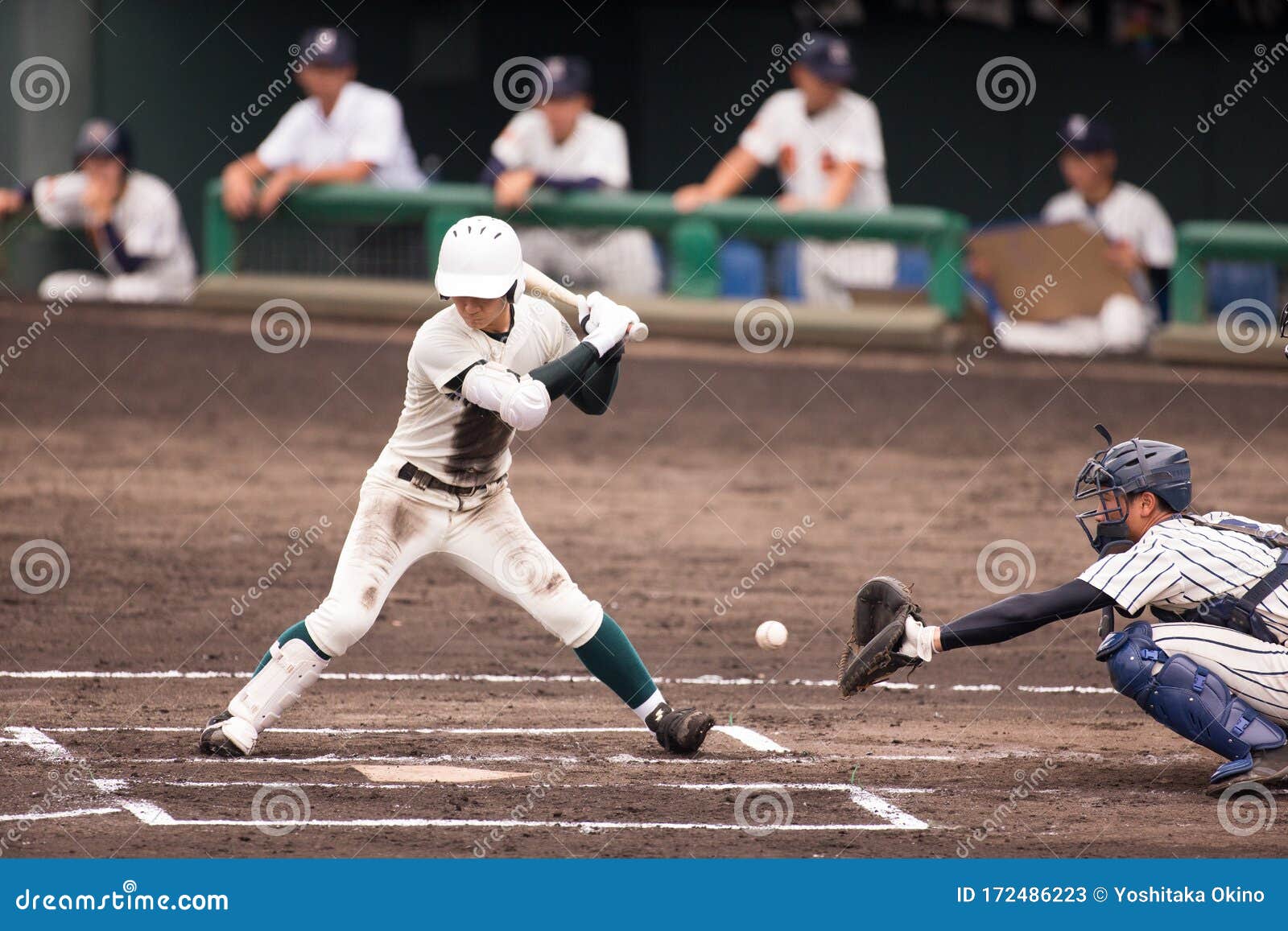 Japanese High School Baseball Game Editorial Stock Photo Image of