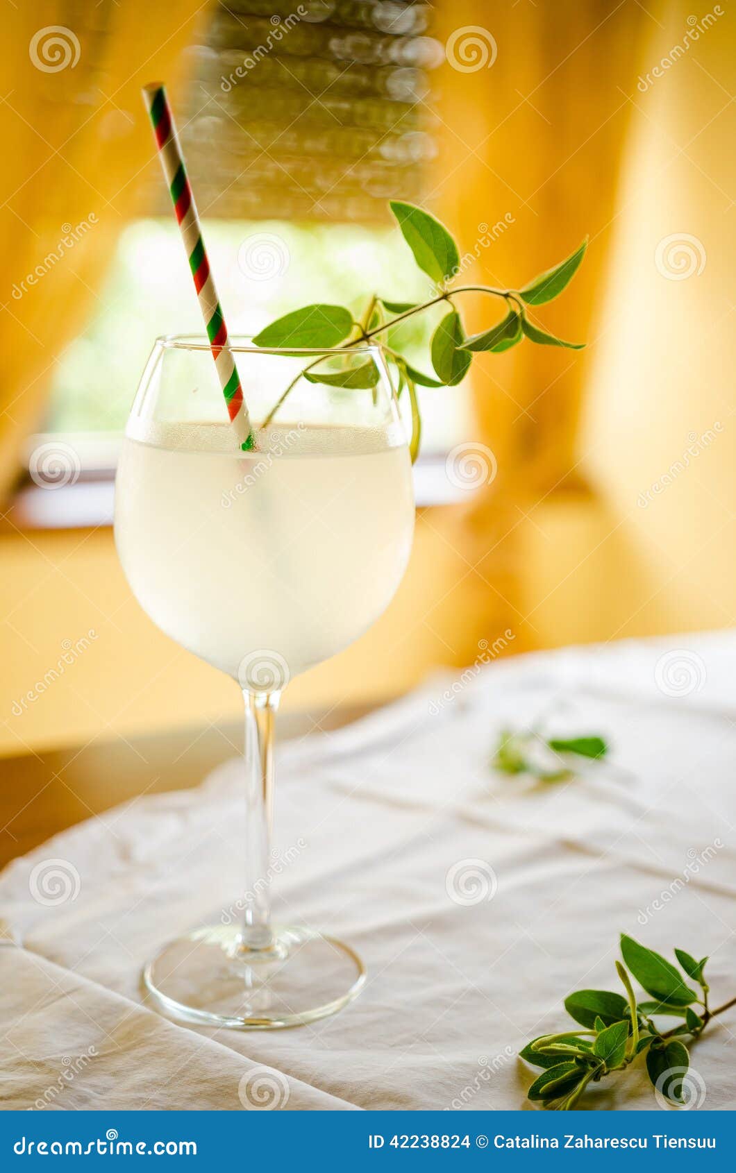 Japanese Honeysuckle Lemonade Stock Photo Image of cold, refreshing