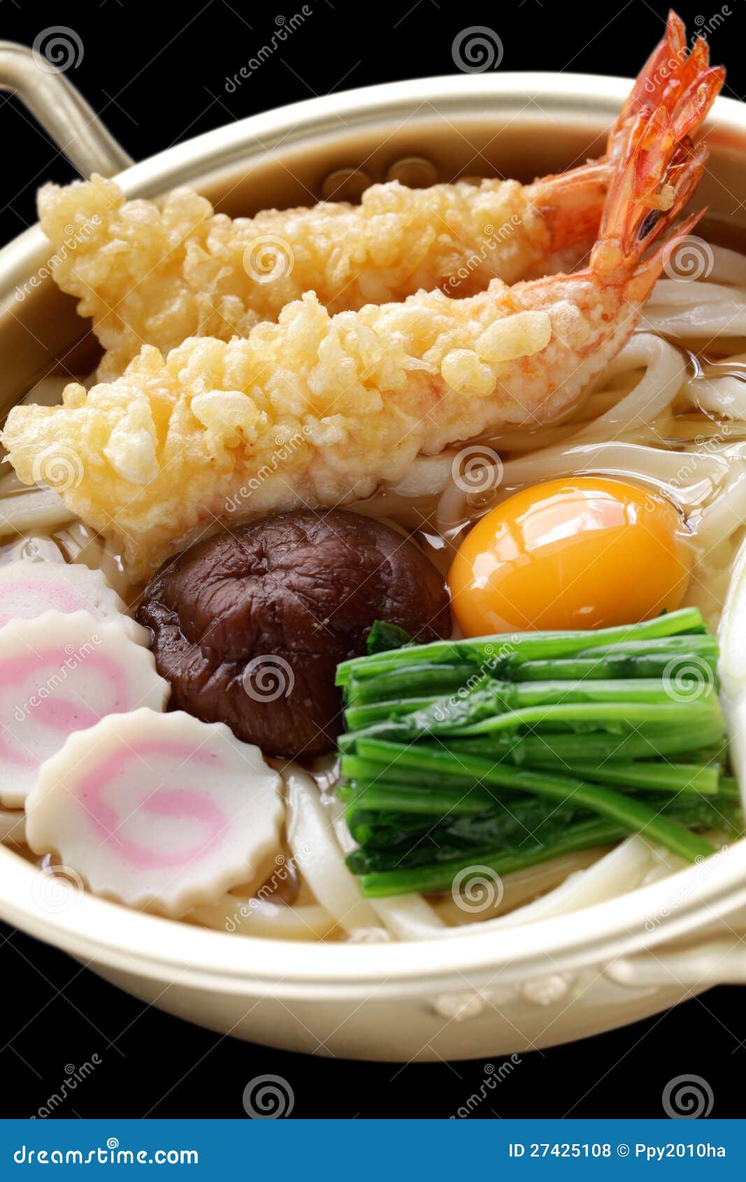 Japanese hot pot noodles stock photo. Image of udon, cuisine 27425108