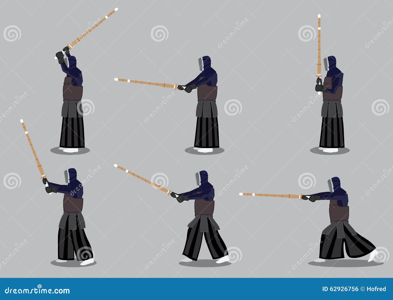 ArtStation - Drawing traditional Japanese poses: Kendo “sword