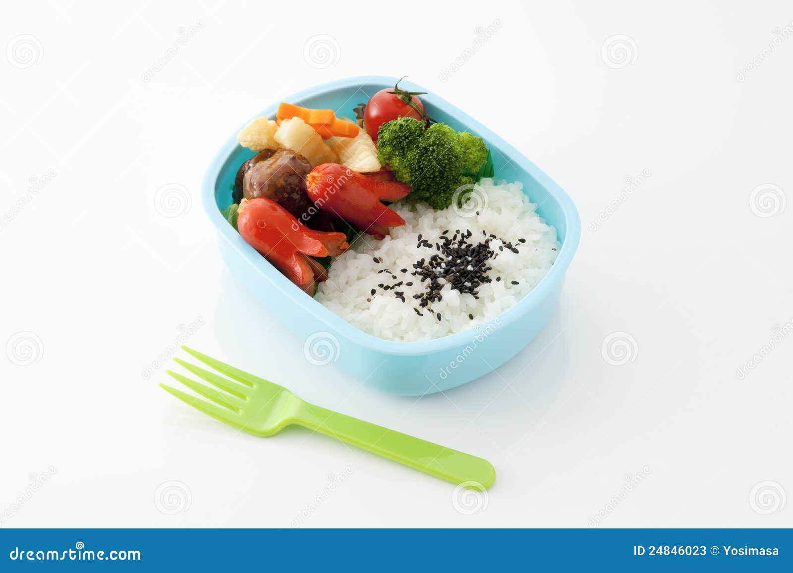 Japanese kids lunch box stock image. Image of carrot 24846023