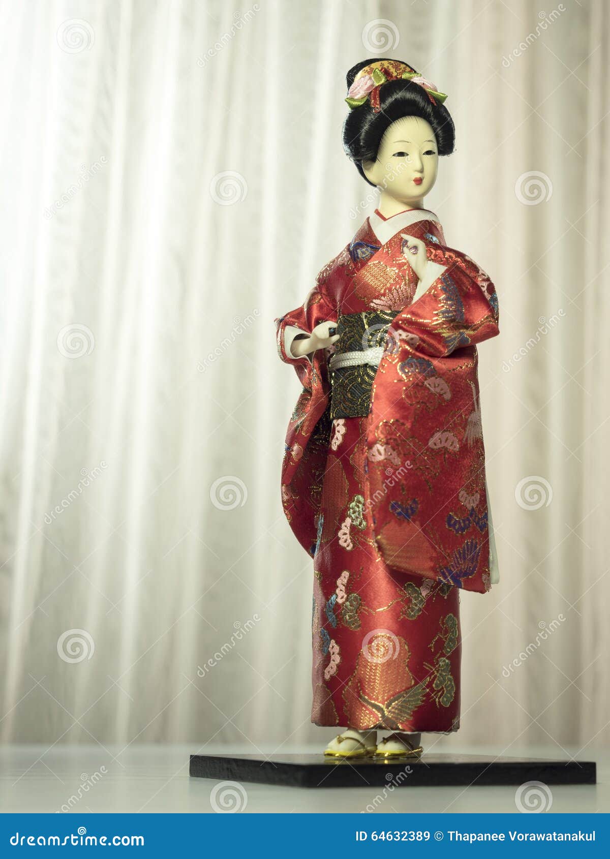 Japanese kimono doll stock image. Image of kimono, culture 64632389