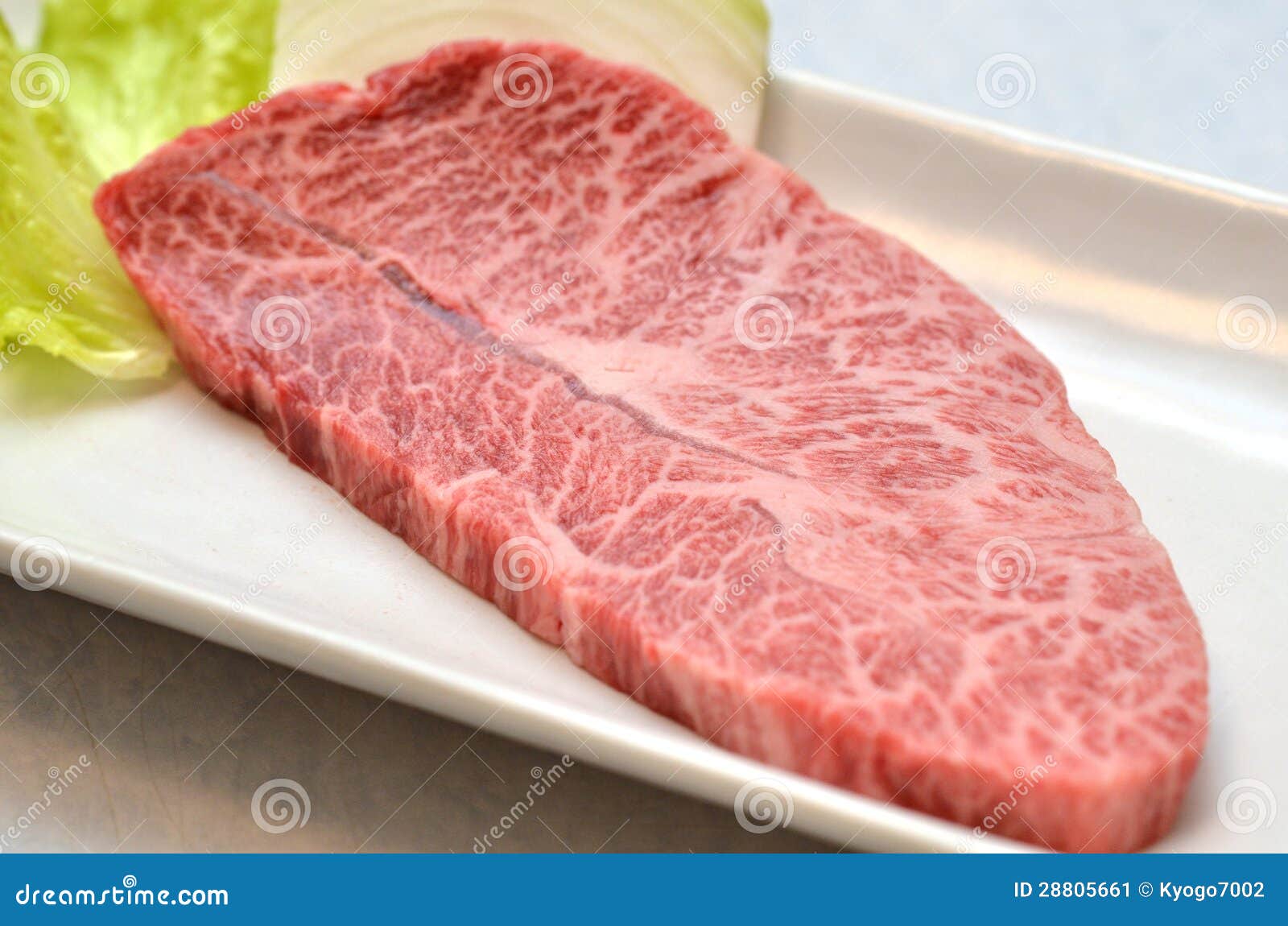 Japanese Meat Called Misuji Stock Image Image of marbled, beef 28805661