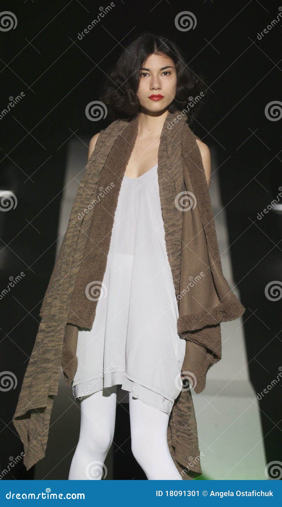 Japanese Model on Runway editorial photo. Image of model - 18091301