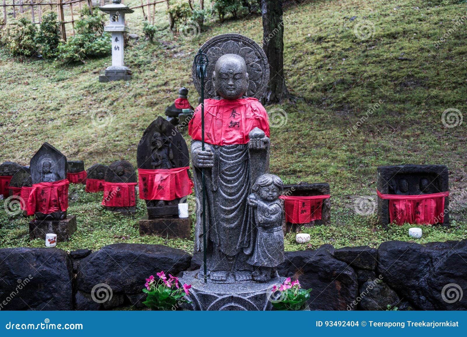 Japanese Monk Statue Editorial Stock Image Image Of Ancient